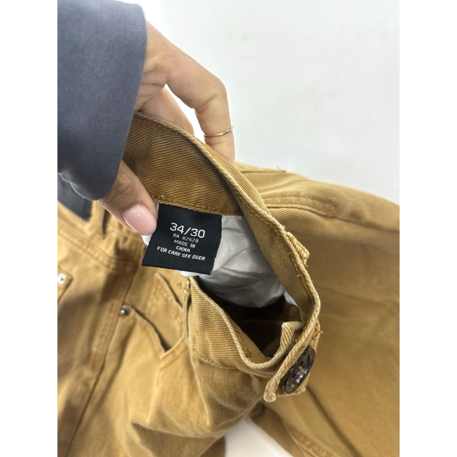 Southpole Southpole Jeans Men’s 32x28 Camel Brown Y2K Tag 34x30 Relaxed Straight Jeans Mens Brown 32 27 Inseam 34x30 Y2K Vintage? Size US 32 / EU 48 - 5 Thumbnail