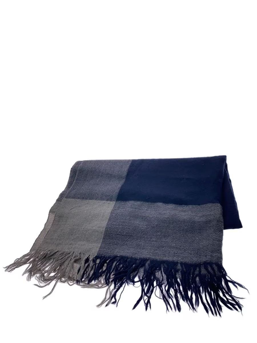 Yohji Yamamoto yohji yamamoto POUR HOMME Bicolor wool stole Size ONE SIZE - 1 Thumbnail