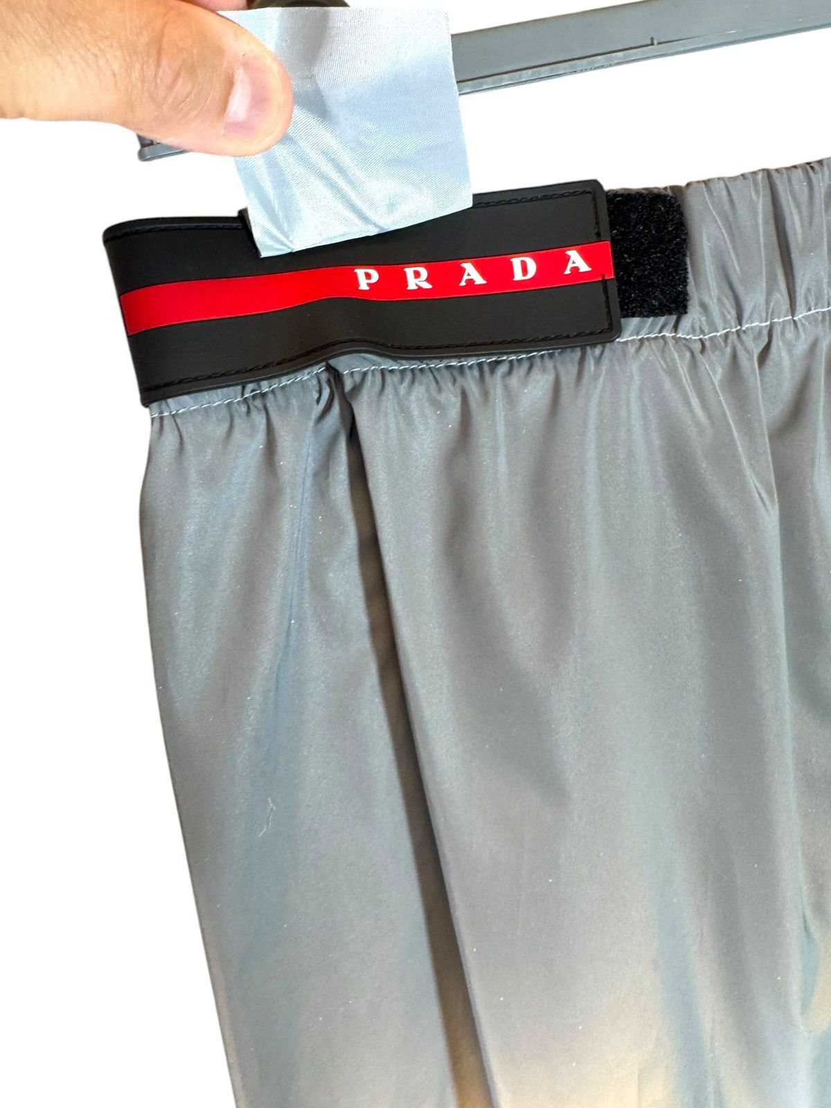 Prada Prada Linea Rossa Reflective Nylon Knee-Lengtht Size US 32 / EU 48 - 7 Thumbnail