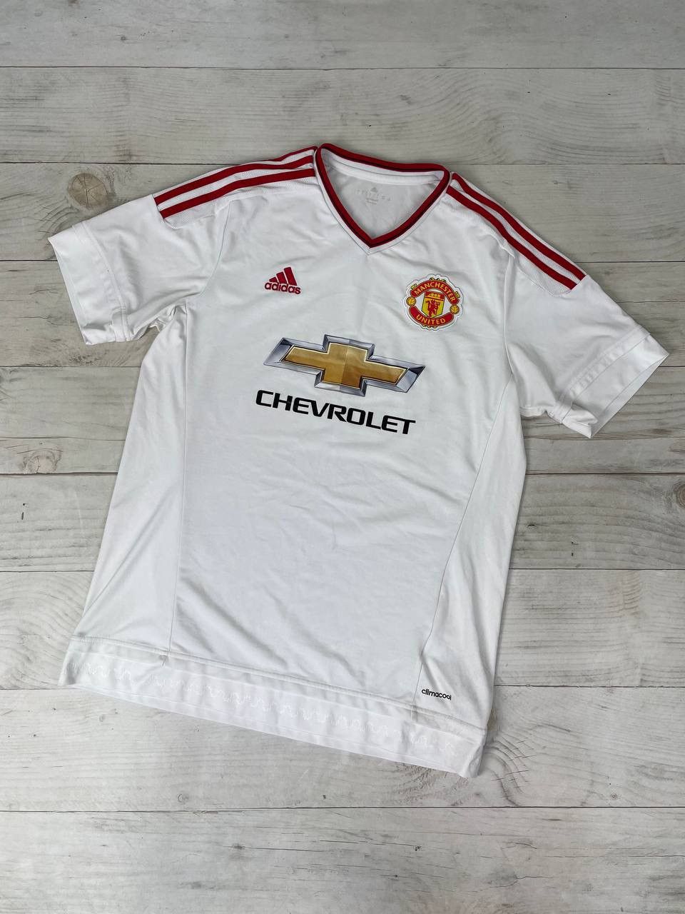Adidas Adidas Manchester United 2015 2016 Away Shirt Soccer Jersey Size US L / EU 52-54 / 3 - 1 Thumbnail