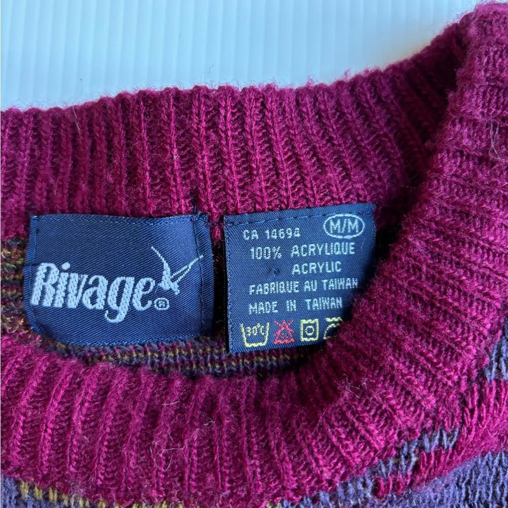 Designer Vintage Rivage Crewneck Sweater Size M / US 6-8 / IT 42-44 - 3 Thumbnail