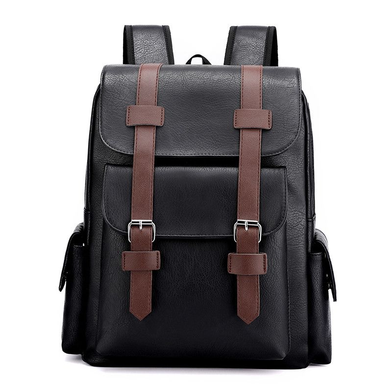 Japanese Brand PU Leather Backpack Size ONE SIZE - 2 Thumbnail