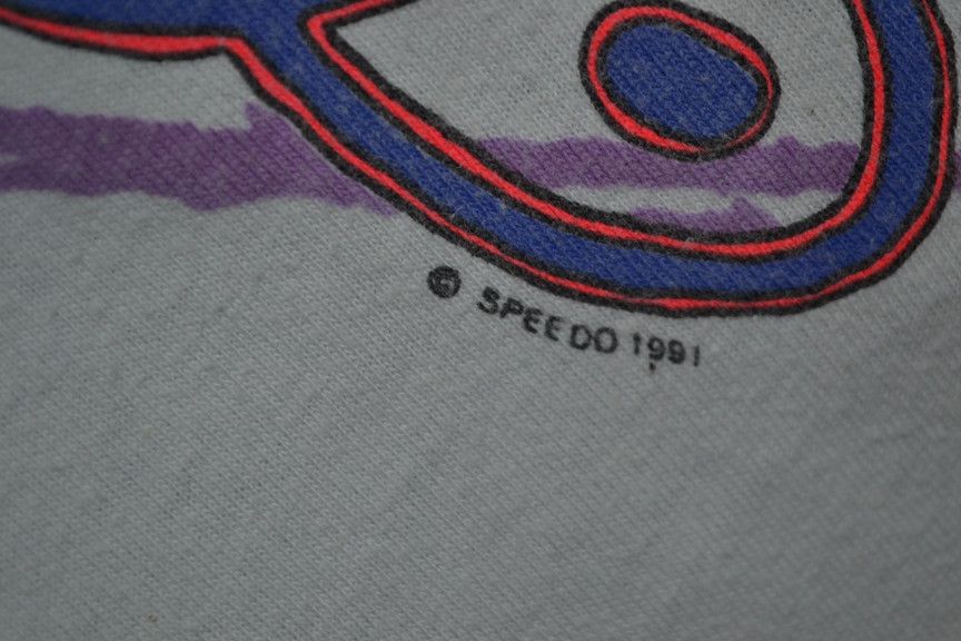 Speedo Vintage 1991 Speedo Sport Streetwear T-shirt XL Size US XL / EU 56 / 4 - 7 Thumbnail