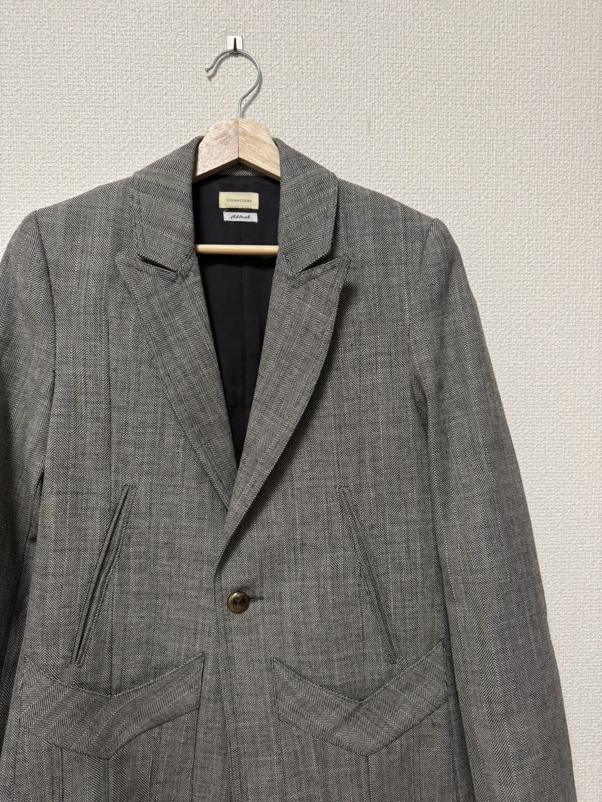 Stefan Cooke Stefen Cooke SS21 Tweed tailored jacket Size US S / EU 44-46 / 1 - 3 Thumbnail