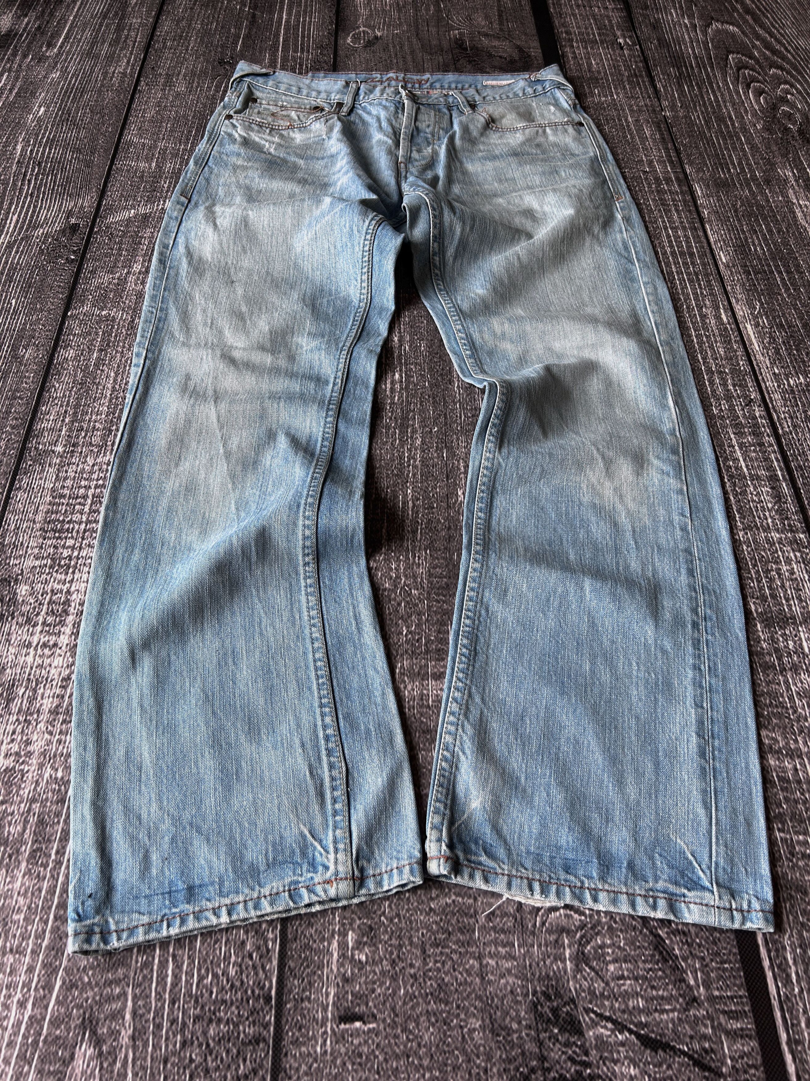 Vintage Balenciaga Junya Watanabe Style Cargo Washed Jeans