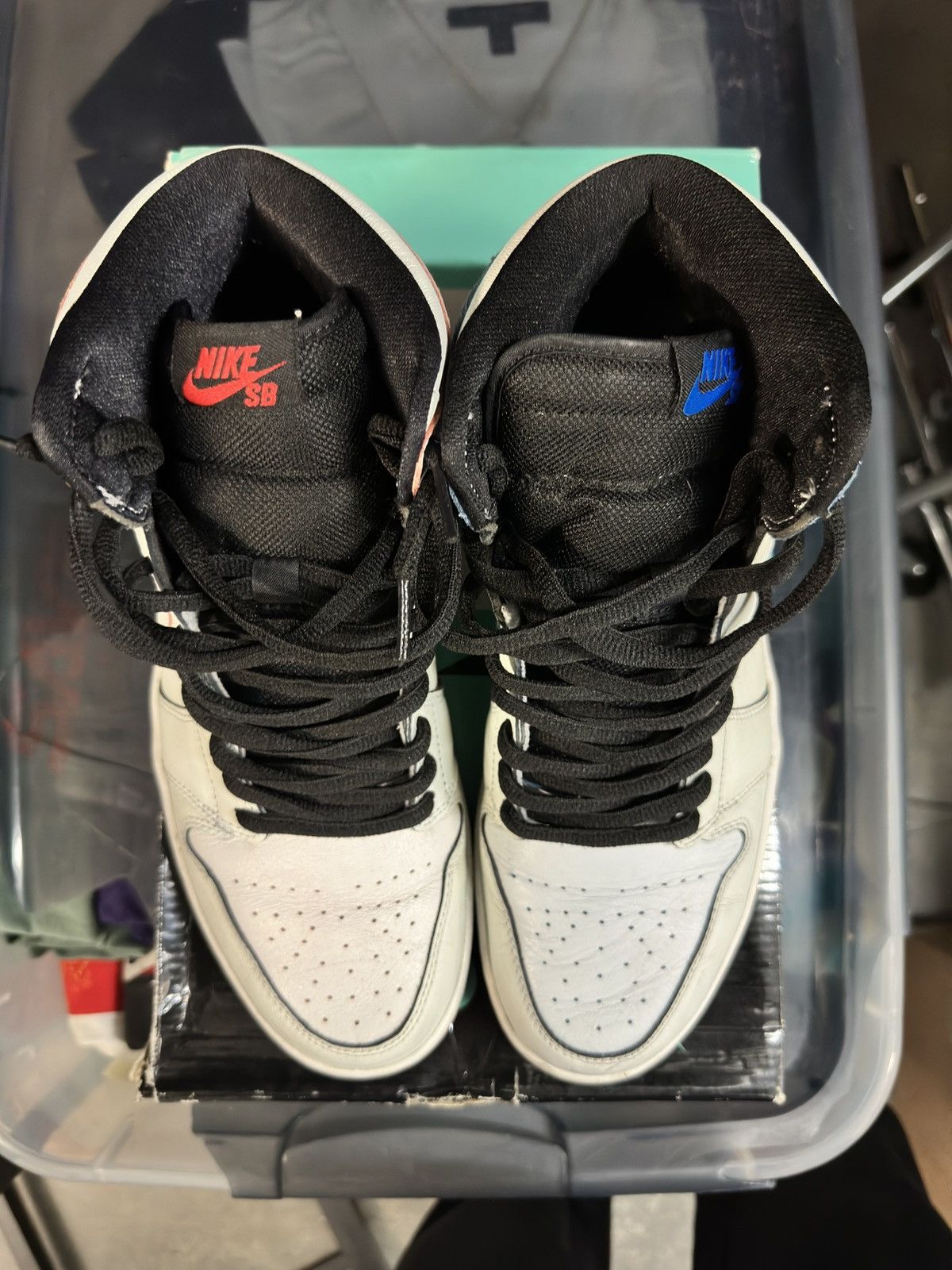 Jordan Brand Jordan Brand x Nike SB Air Jordan 1 Lance Mountain (White) Size US 10.5 / EU 43-44 - 3 Thumbnail