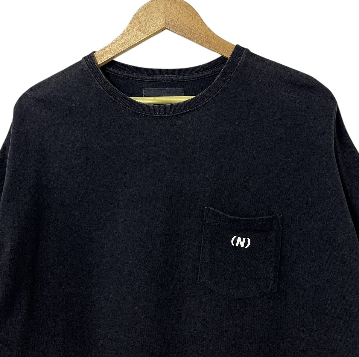 Number (N)ine NUMBER NINE BY TAKAHIRO MIYASHITA POCKET LOGO JAPAN TSHIRT Size US L / EU 52-54 / 3 - 4 Thumbnail