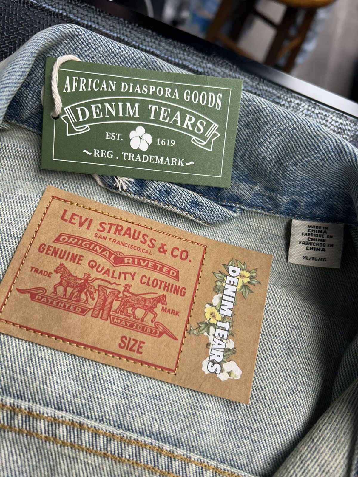DENIM TEARS × Levi's Levi’s x Denim Tears Size US XL / EU 56 / 4 - 3 Thumbnail