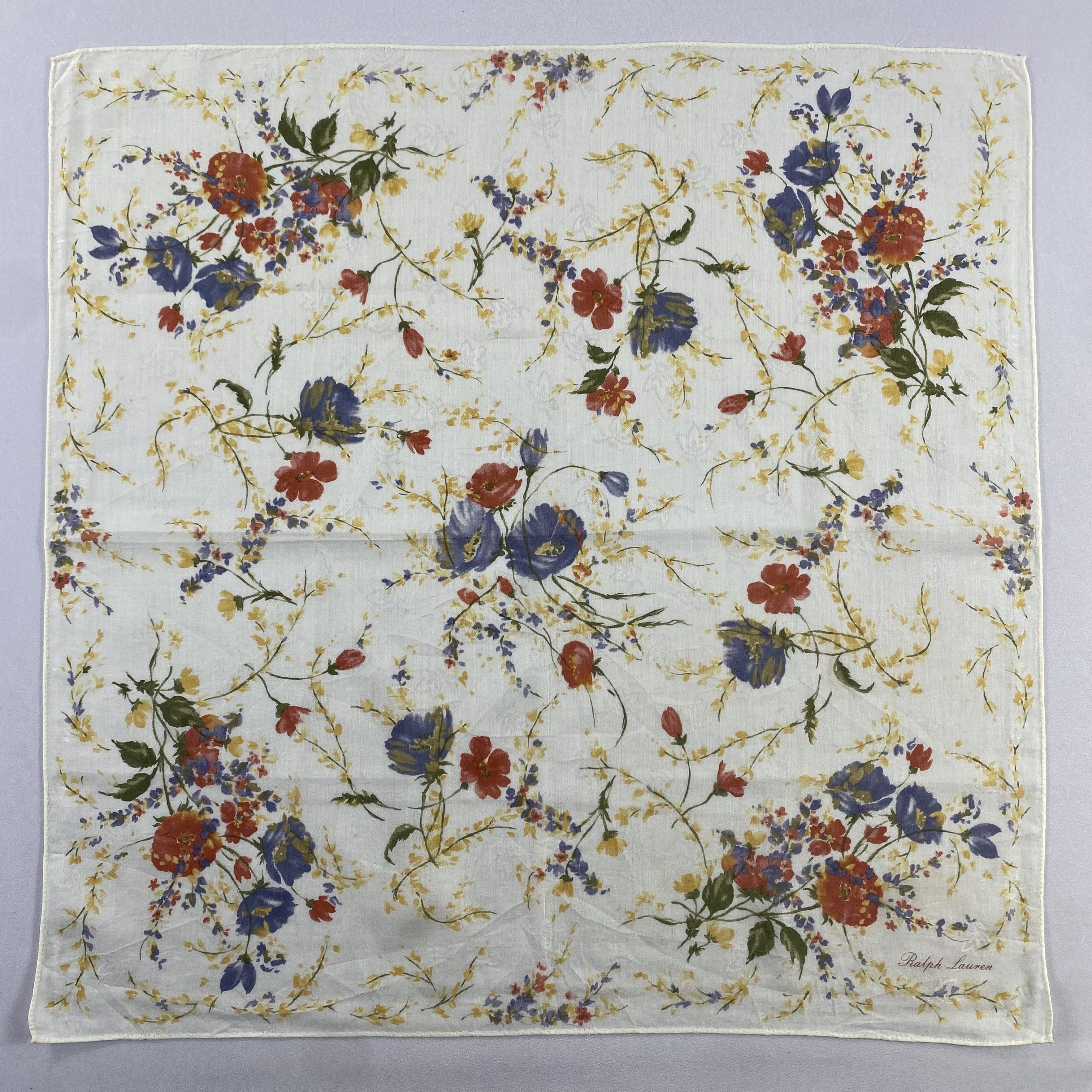 Ralph Lauren × Vintage Ralph Lauren Handkerchief / Neckerchief / Bandana-P1929 Size ONE SIZE - 1 Thumbnail
