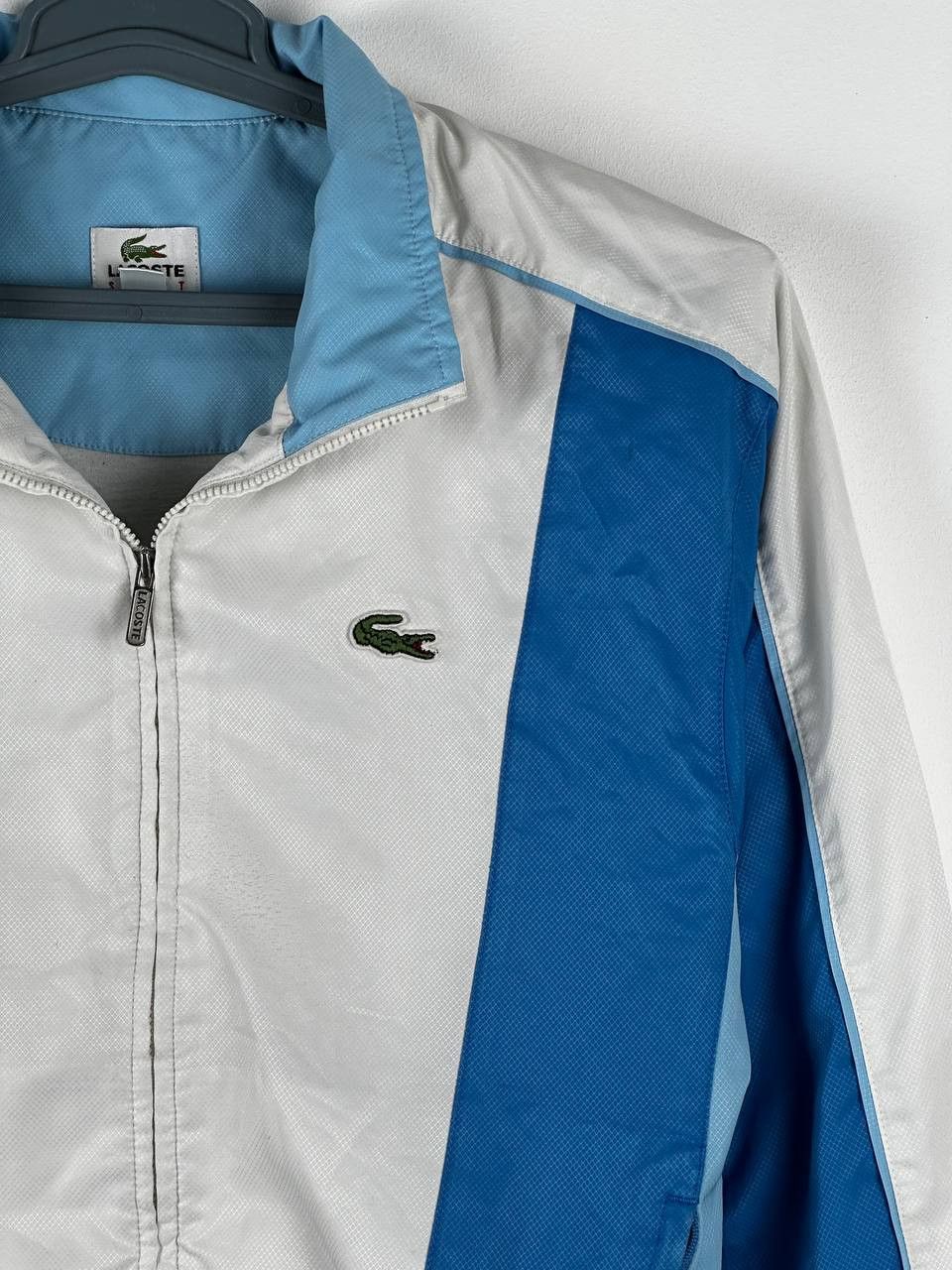 Lacoste × Vintage Mens Vintage Lacoste Track Jacket Olympic Block Core Size US S / EU 44-46 / 1 - 6 Thumbnail
