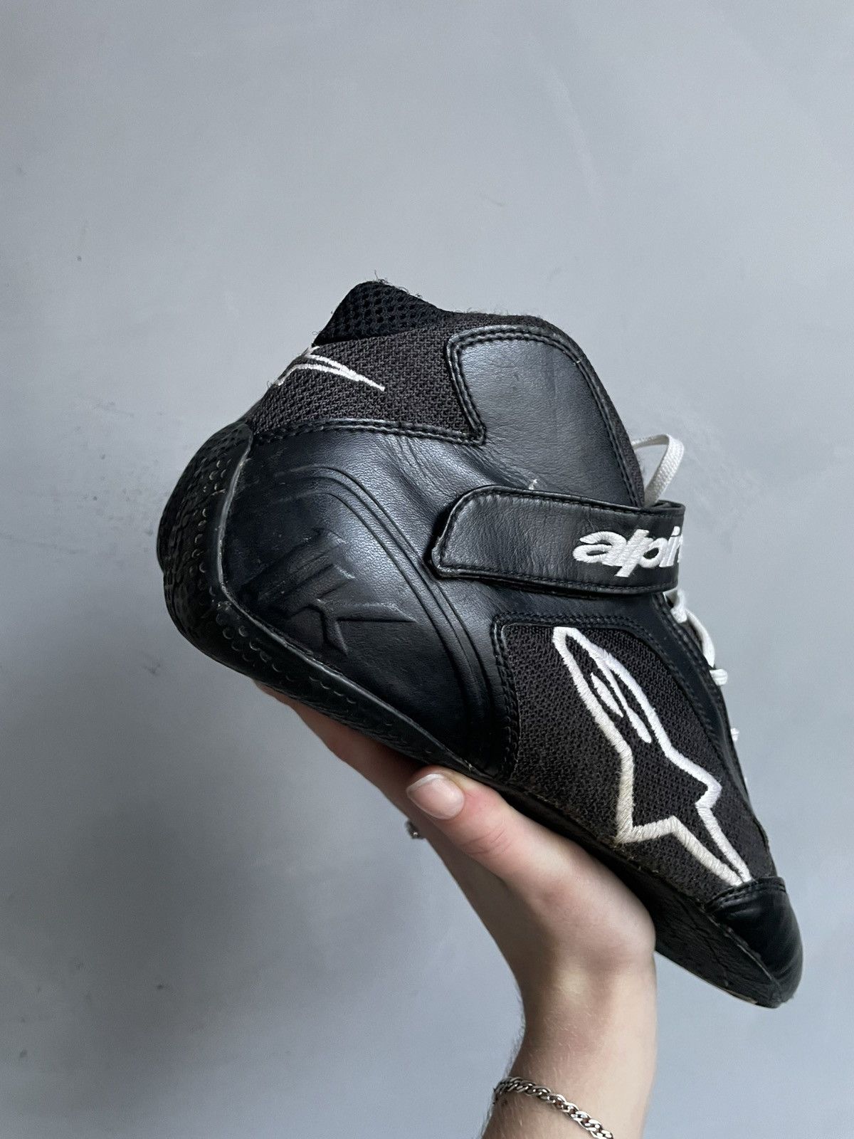 Alpinestars Apinestars Black moto Sneakers vetements style y2k Size US 8.5 / EU 41-42 - 5 Thumbnail