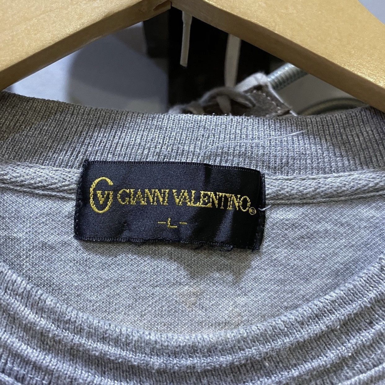 Gianni Valentino × Valentino GIANNI VALENTINO ItalianDesigner Logo Multicolour Sweatshirt Size US L / EU 52-54 / 3 - 4 Thumbnail