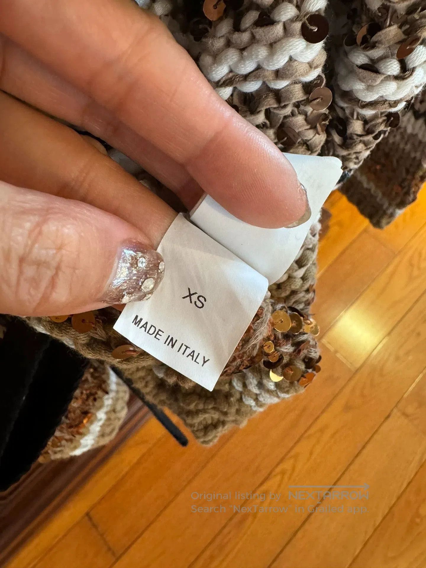 Brunello Cucinelli Brunello Cucinelli Sequin Short Cardigan XS . Size US XS / EU 42 / 0 - 4 Thumbnail