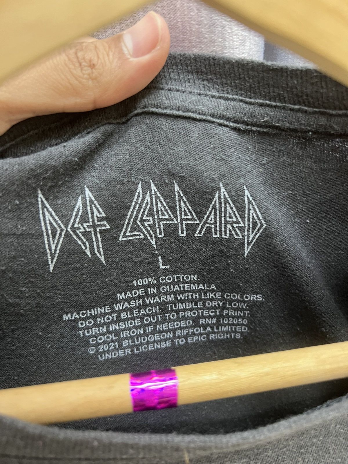 Band Tees Faded Def Leppard Band Tee Size US M / EU 48-50 / 2 - 4 Thumbnail