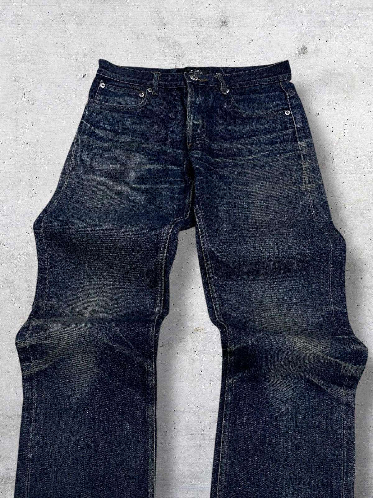 A.P.C. VINTAGE A.P.C DESIGNER PETIT STANDARD OG SELVEDGE DENIM 90S Size US 28 / EU 44 - 4 Thumbnail