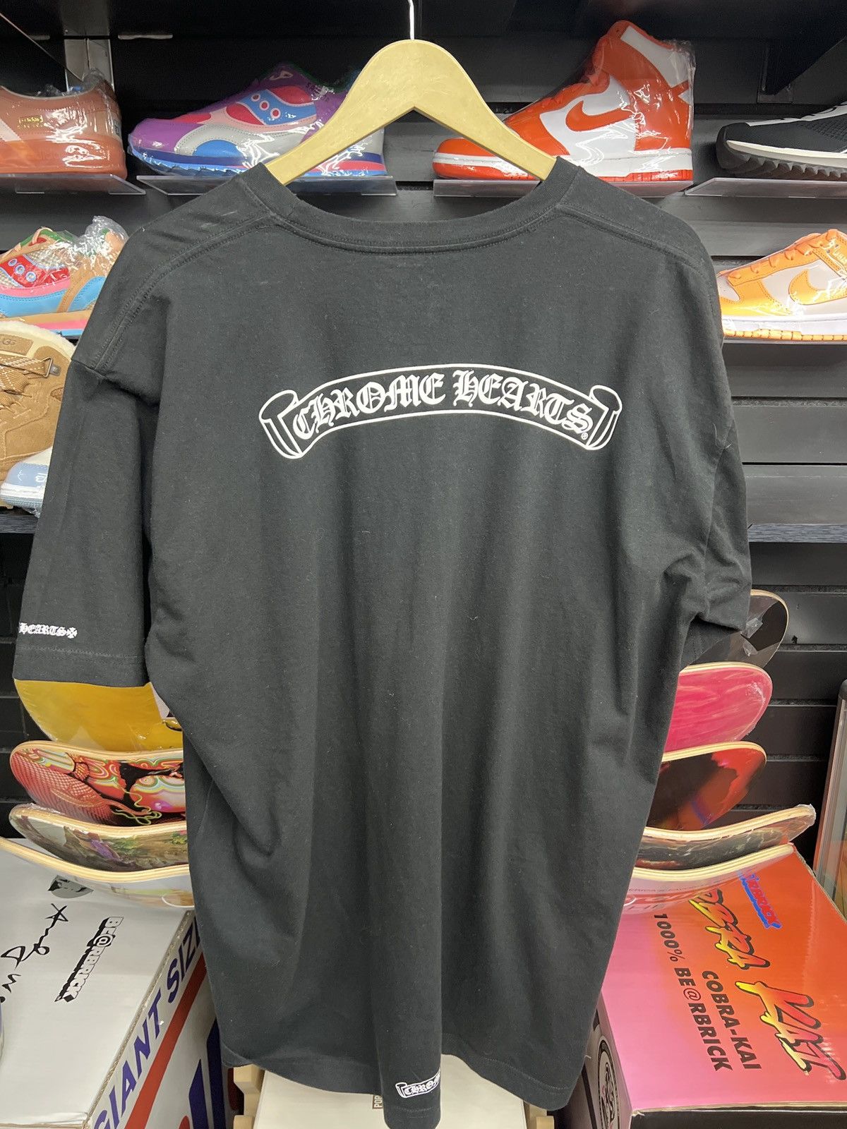 Chrome Hearts Chrome Hearts Scroll Logo Tee (Size 2XL) Size US XXL / EU 58 / 5 - 2 Thumbnail