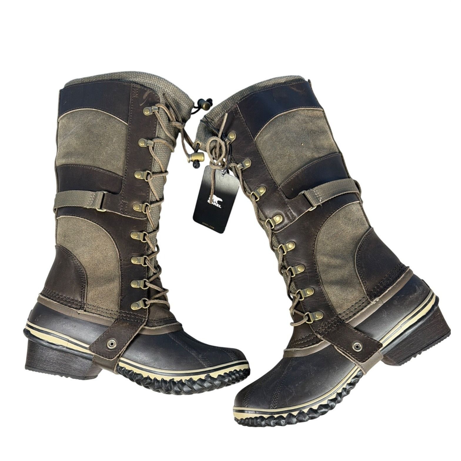 SOREL NWT Sorel W's 11 Conquest Carly Tall Waterproof Winter Boots Size US 11 / IT 41 - 1 Thumbnail