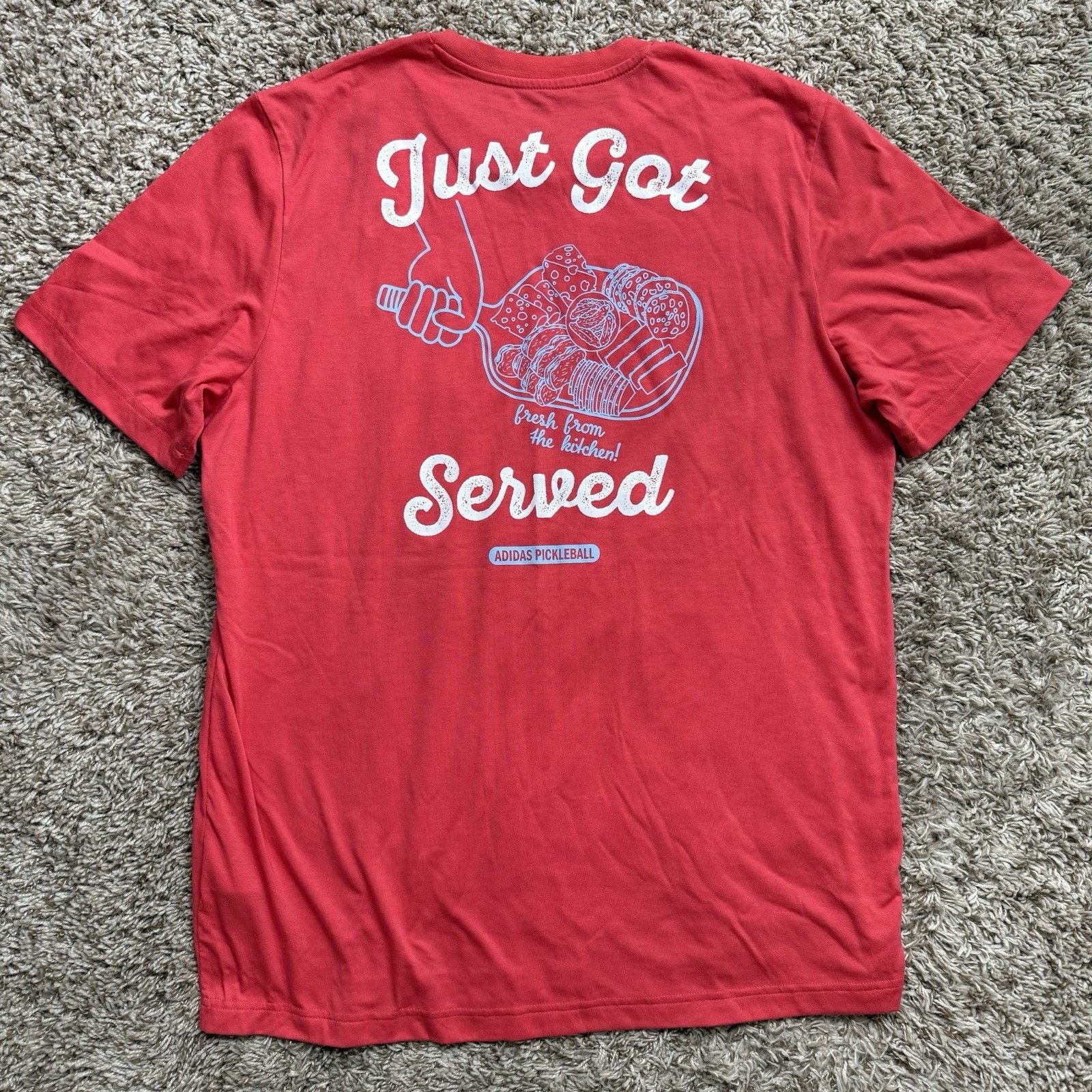 Adidas Adidas Pickleball Served Short Sleeve Athletic T-Shirt Large Size US L / EU 52-54 / 3 - 2 Thumbnail