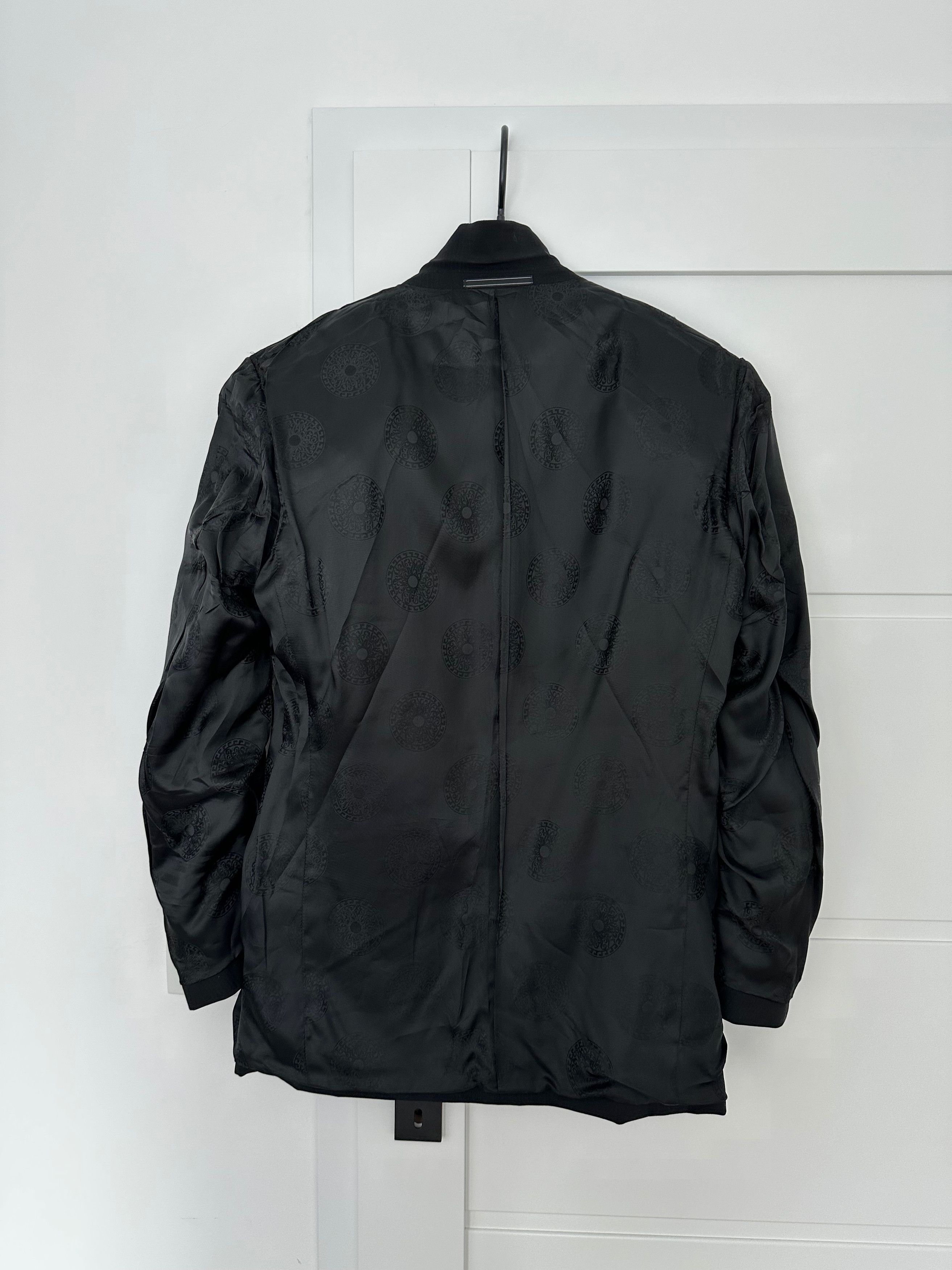 Versace Versace V2 Wool blend black Blazer jacket Size US M / EU 48-50 / 2 - 11 Thumbnail