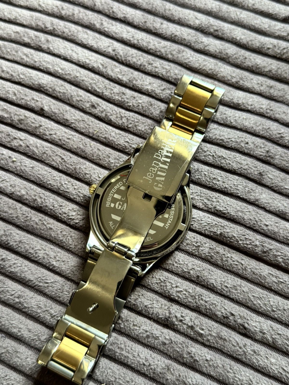 Jean Paul Gaultier Jean Paul Gaultier Archive Gold Silver Man Watch Grail JPG Size ONE SIZE - 4 Thumbnail
