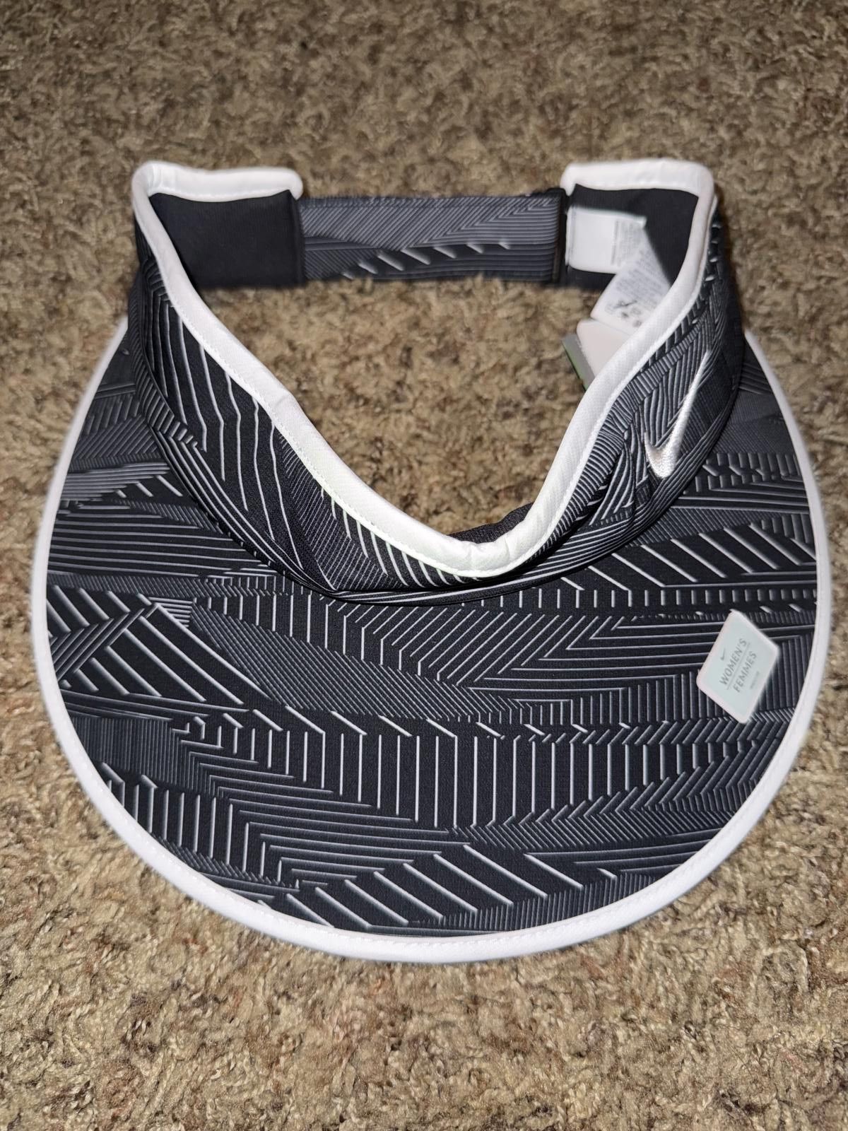 Nike Nike Women’s Zebra Print Big Bill 2.0 Golf Visor Sample Size ONE SIZE - 1 Thumbnail