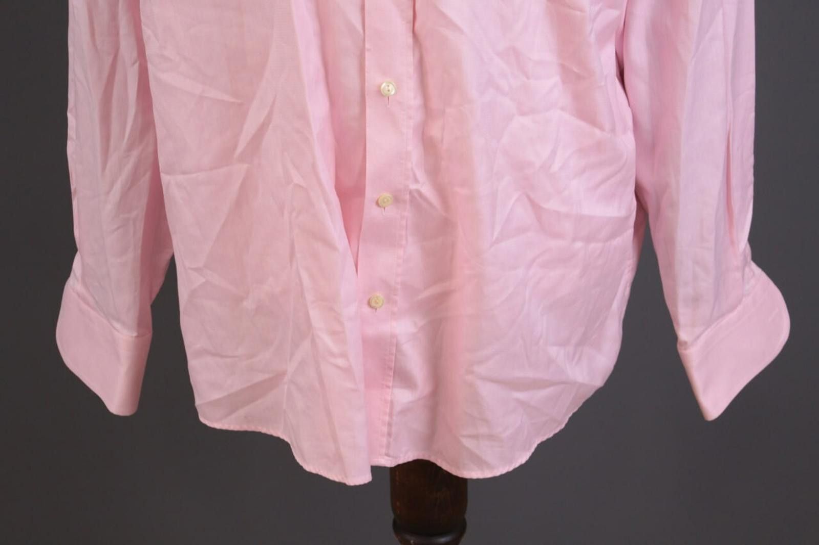 Eton Eton Wrinklefree Cotton Pink Down Shirt 46 / 18 Size US M / EU 48-50 / 2 - 2 Thumbnail