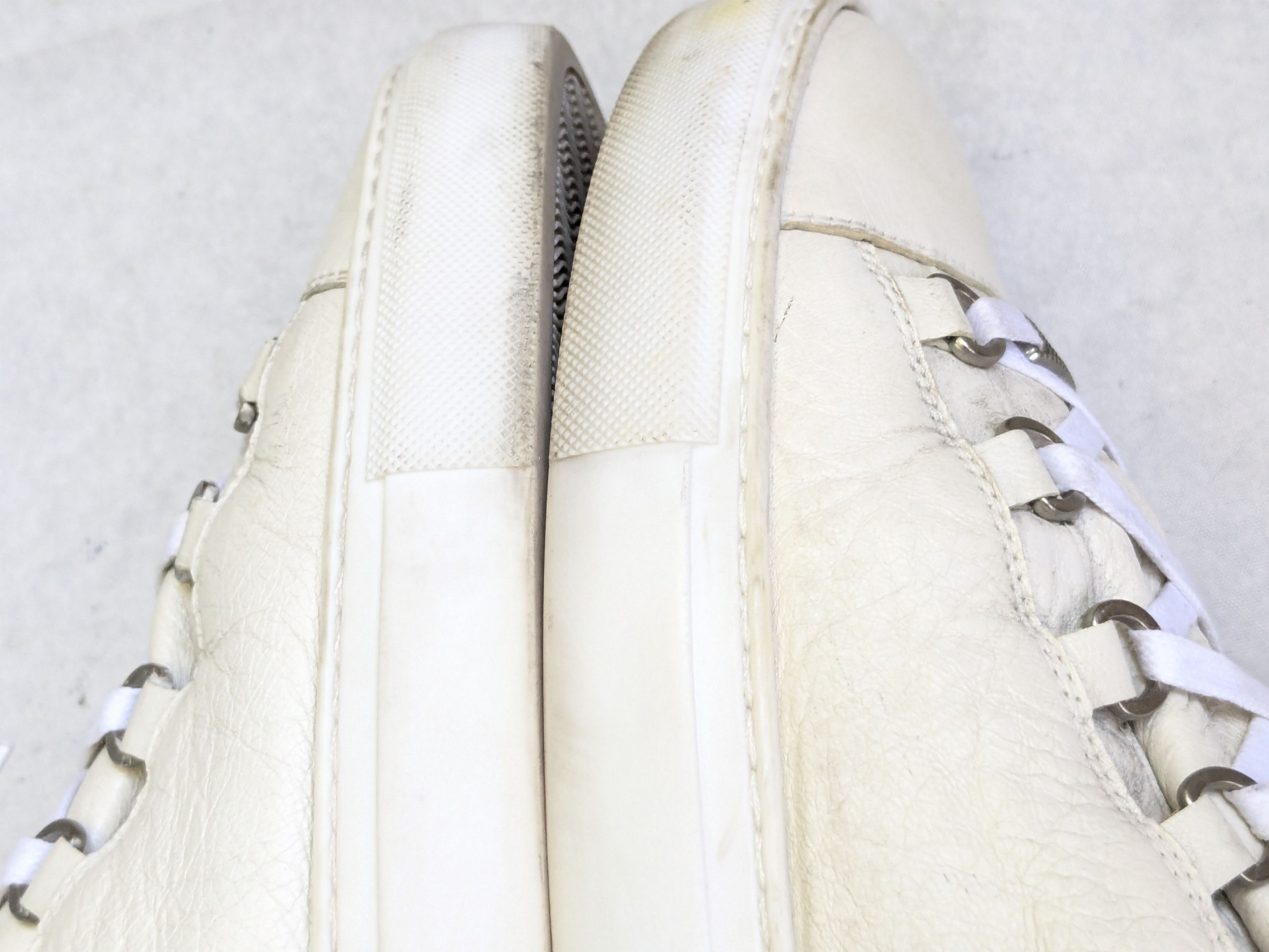 Balenciaga Balenciaga Arena White 10 Low Tops Leather Size US 10 / EU 43 - 10 Thumbnail