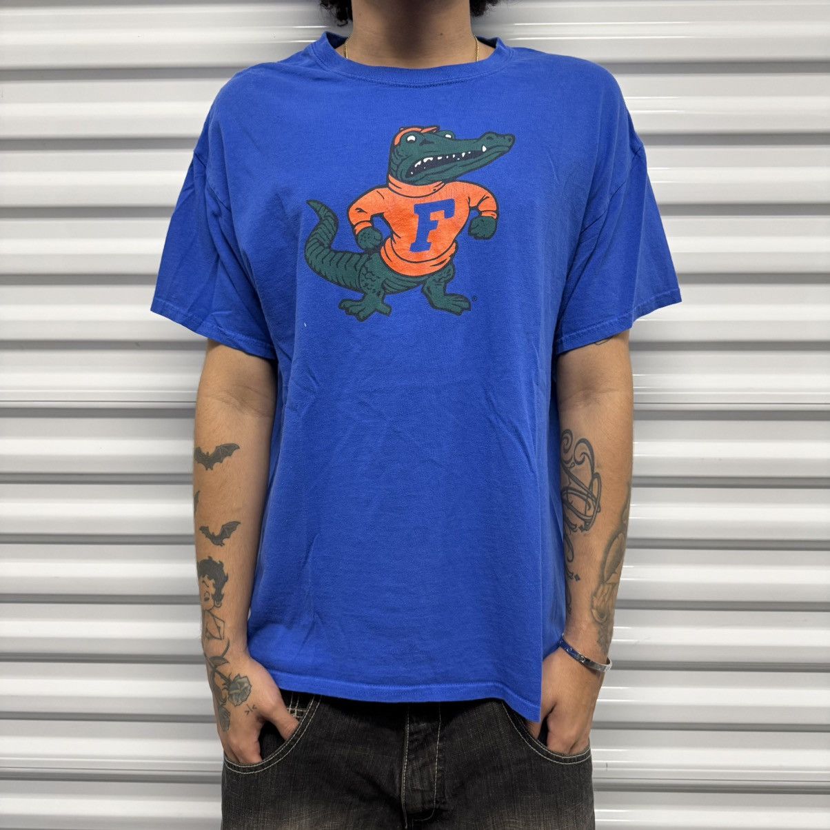 Other Vintage Y2K/2000s Blue Florida Gators Collegiate Tee! Size US L / EU 52-54 / 3 - 1 Thumbnail
