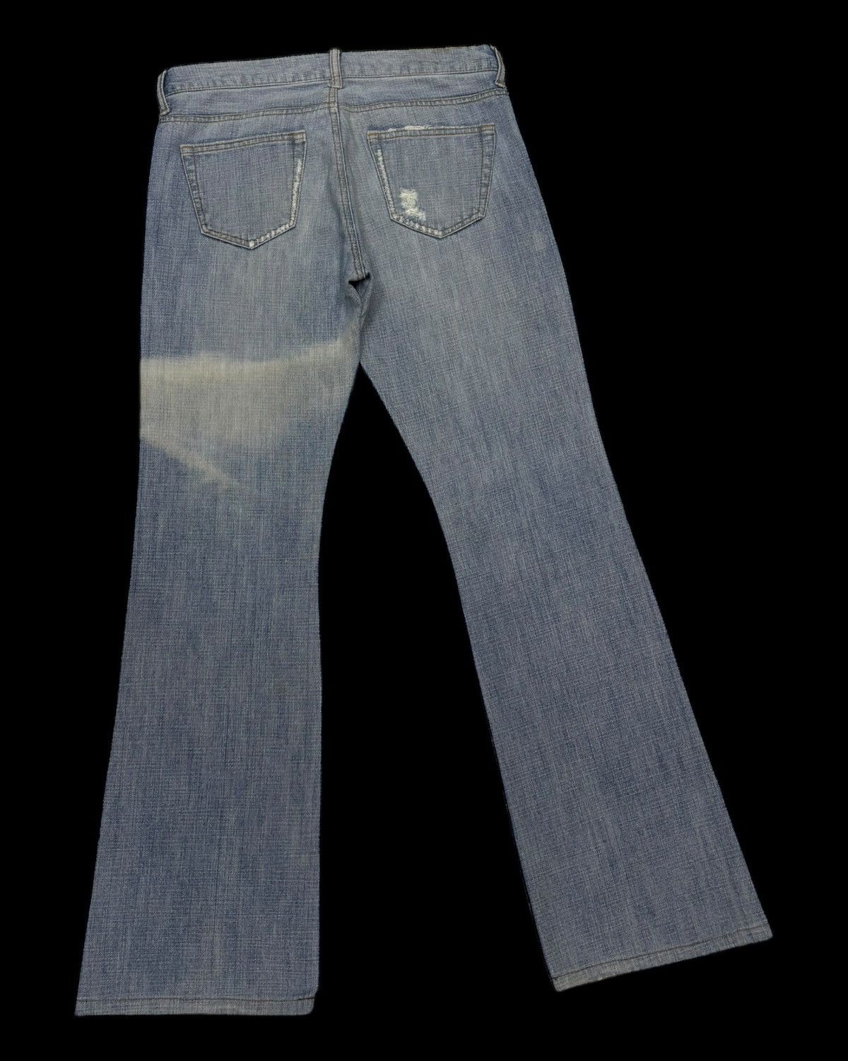 14th Addiction × KMRii × Yasuyuki Ishii Flare Jeans Japanese Brand Bootcut Faded Jeans Size US 31 - 4 Thumbnail
