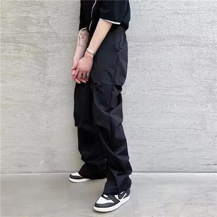 Japanese Brand × Vintage Black Pleated Pants Size US 30 / EU 46 - 2 Thumbnail
