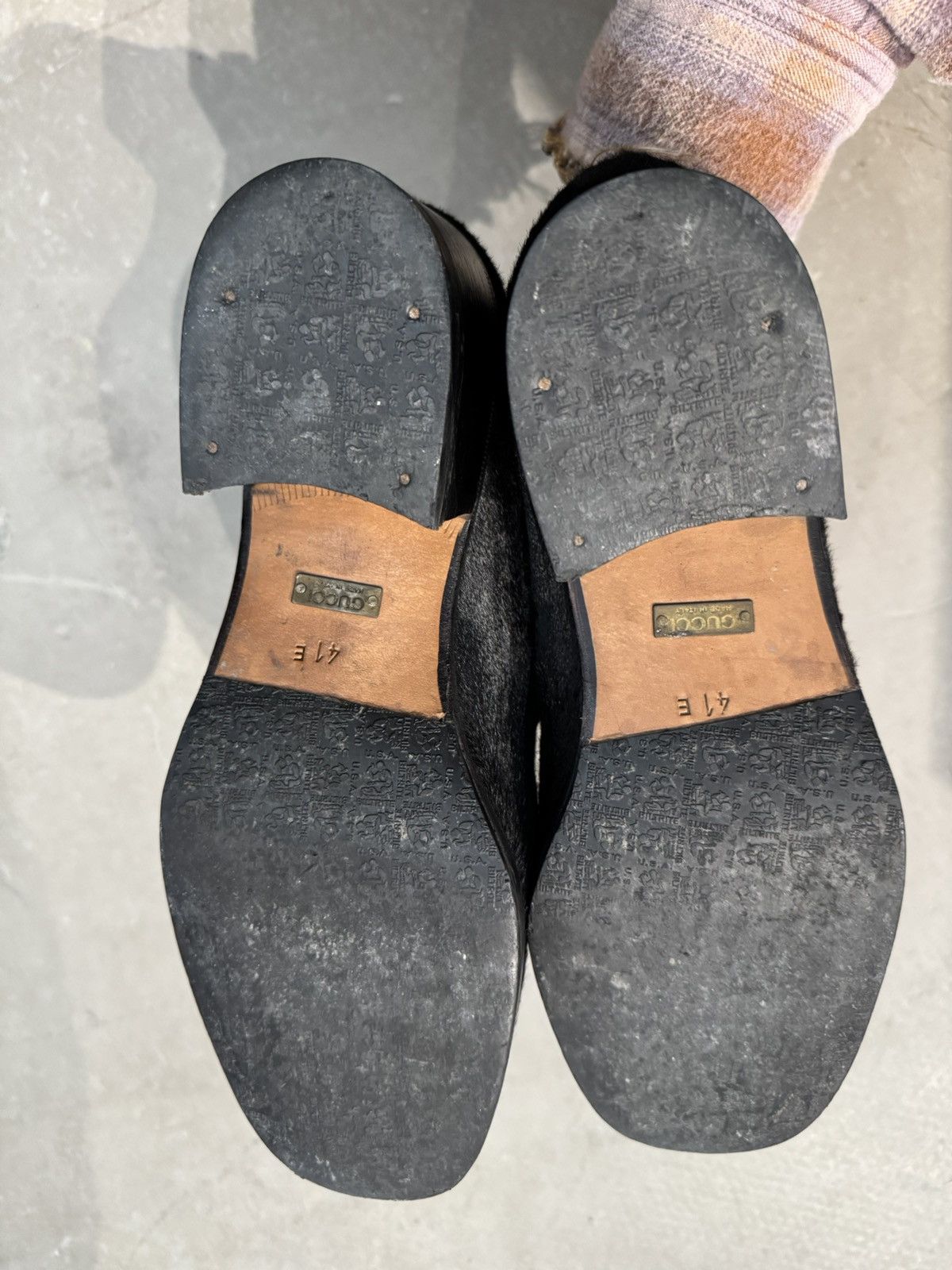 Gucci Horse Leather Loafers
