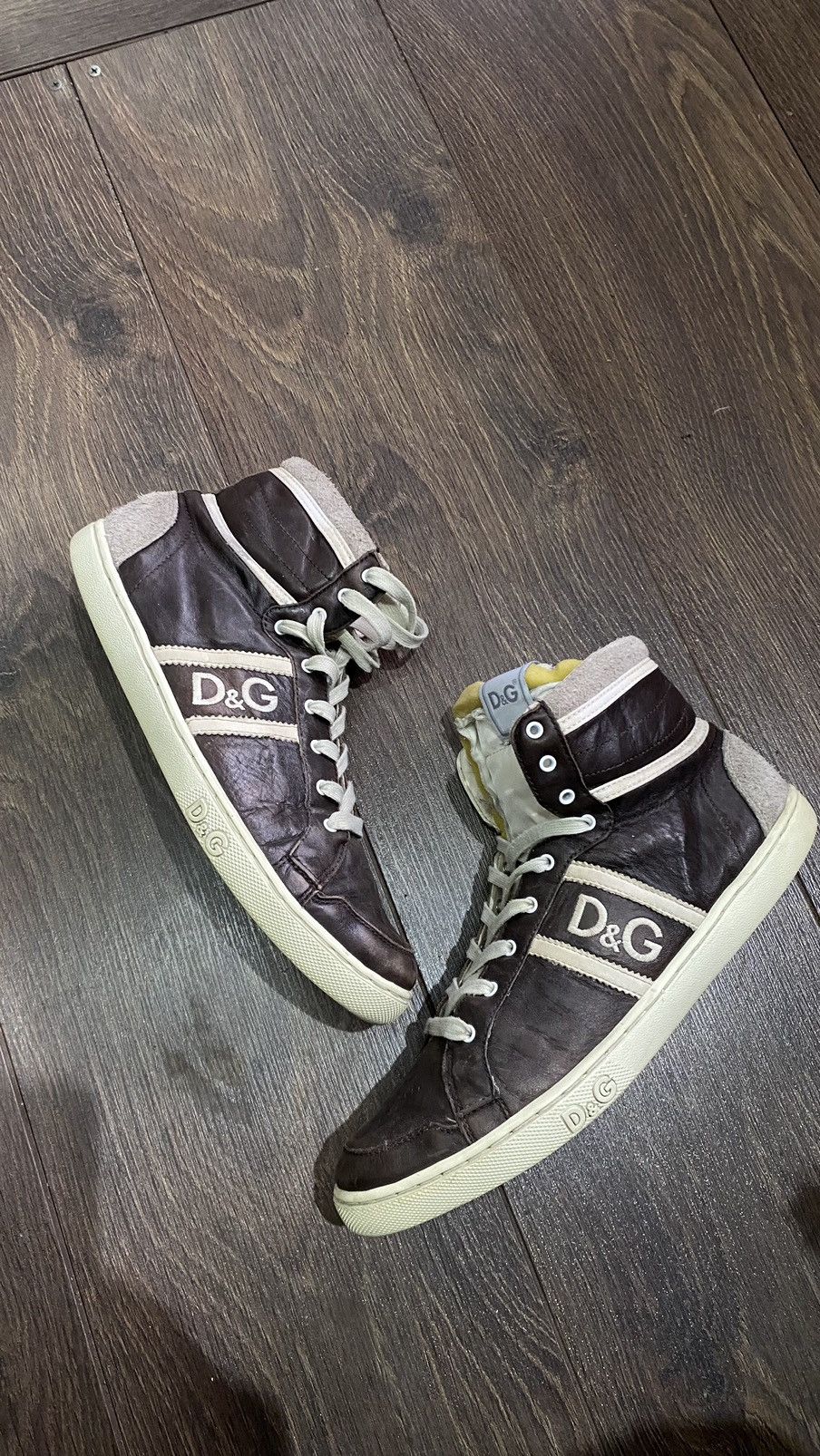 Dolce & Gabbana Dolce Gabbana leather sneakers Size US 9 / IT 39 - 4 Thumbnail
