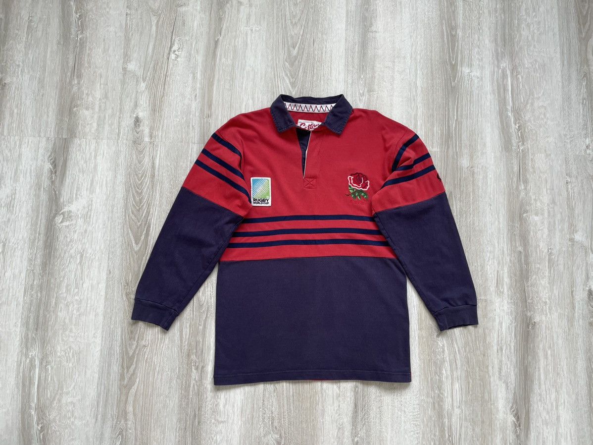Vintage Vintage Cotton Traders Rugby World Cup England Long Sleeve Size US S / EU 44-46 / 1 - 1 Thumbnail