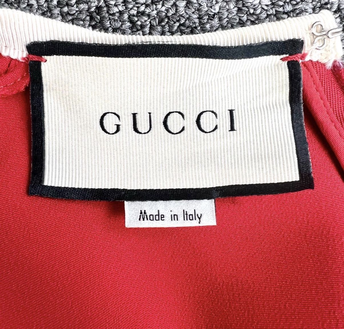 Gucci Gucci / Red Crew Neck Sleeveless Dress K12 Size S / US 4 / IT 40 - 5 Thumbnail