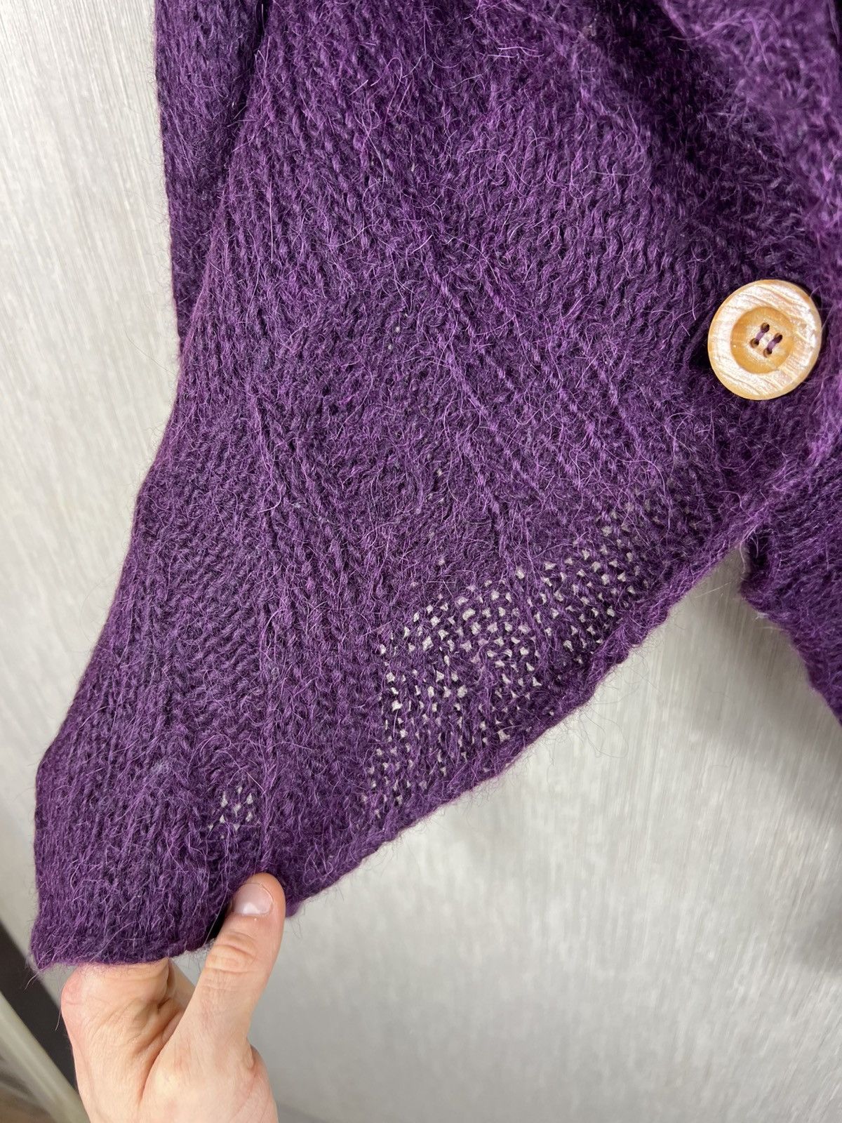 Diesel Vintage Diesel y2k alpaca open knit sweater cardigan goth Size M / US 6-8 / IT 42-44 - 11 Thumbnail