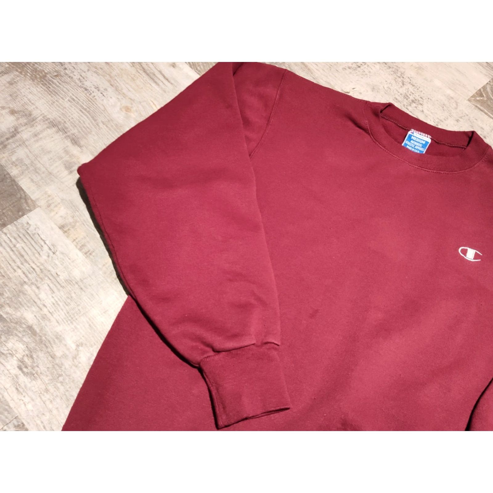 Champion Vintage 90s Champion Maroon Crewneck Sweatshirt Size M Made In USA EUC Solid Size US M / EU 48-50 / 2 - 4 Thumbnail
