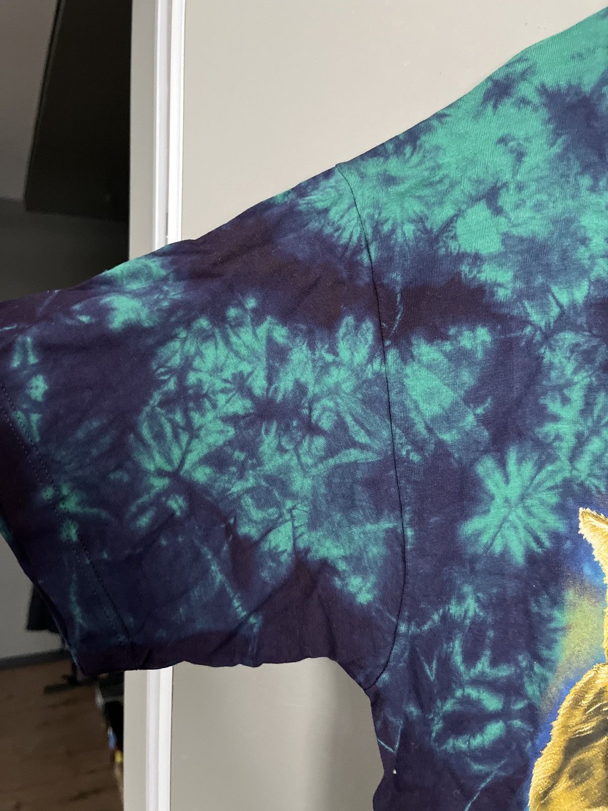 Vintage Cats Acid Tie Dye T-shirt Size US XL / EU 56 / 4 - 8 Thumbnail