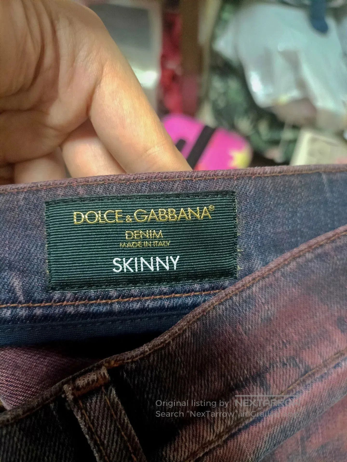 Dolce & Gabbana Dolce&Gabbana Sacred Heart Crown Jeans. Size US 30 / EU 46 - 7 Thumbnail