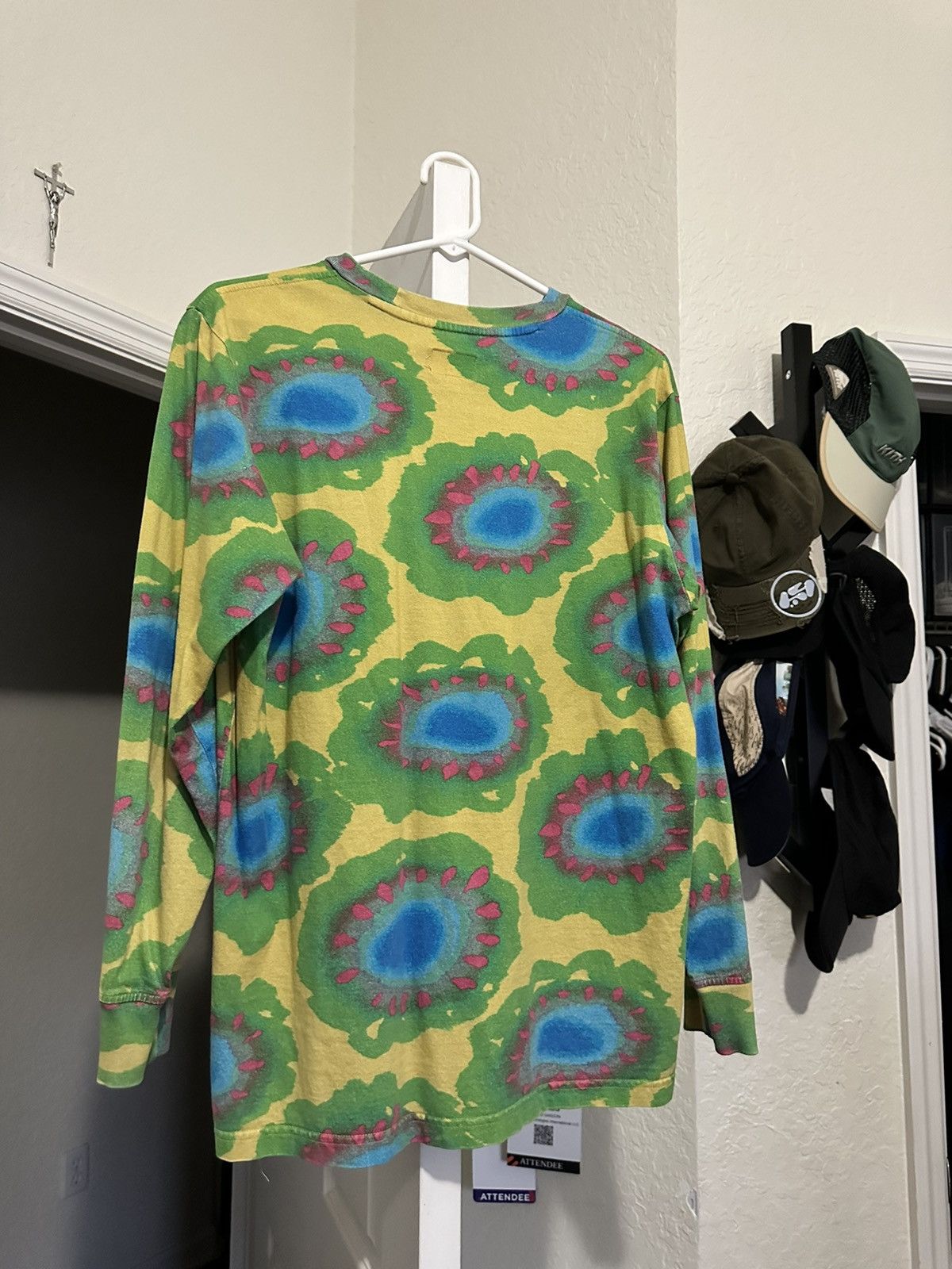 Supreme Painted Flowers LS Tee by Supreme Size US M / EU 48-50 / 2 - 4 Thumbnail