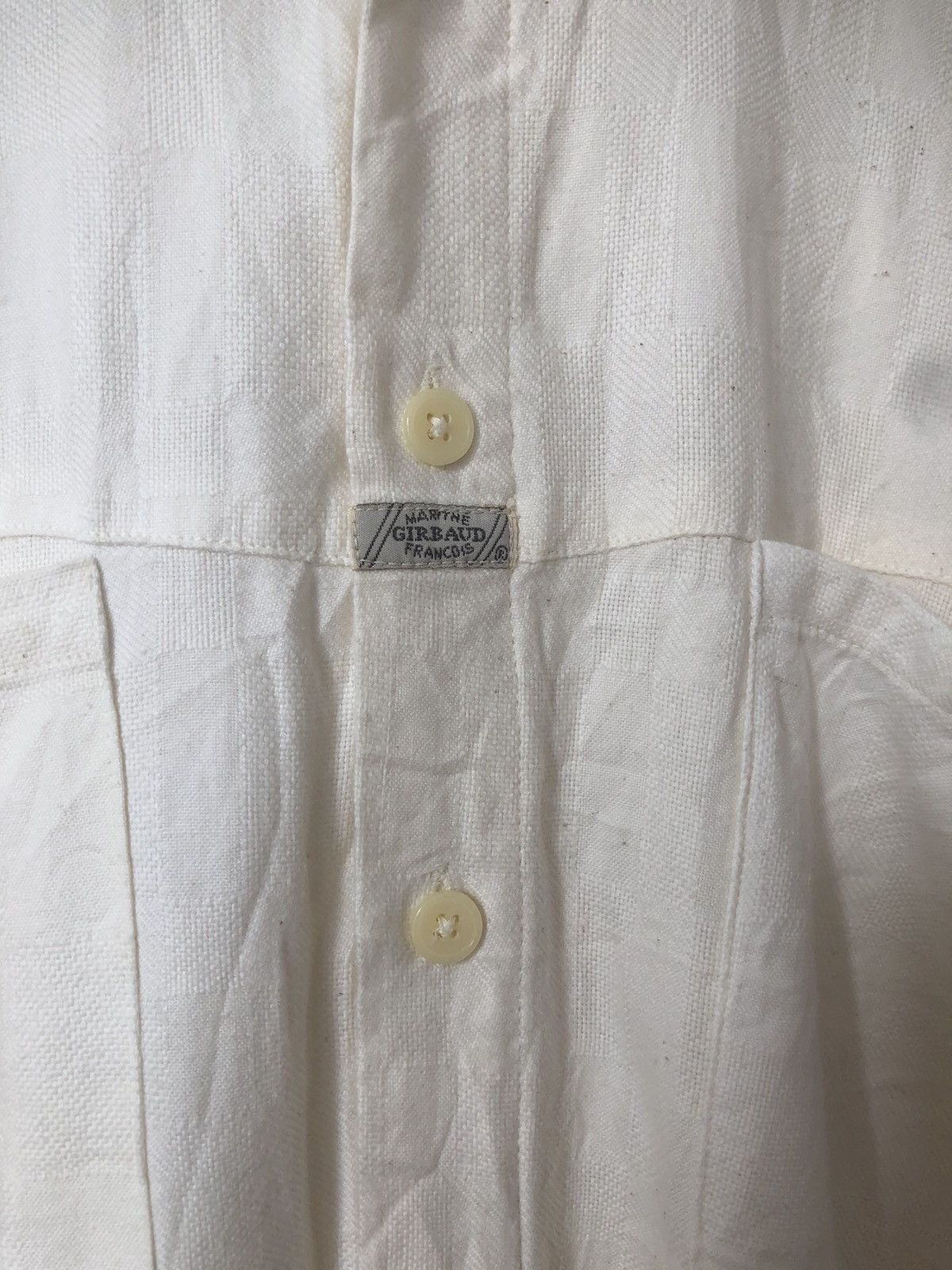 Marithe + Francois Girbaud White shirt Size US M / EU 48-50 / 2 - 4 Thumbnail