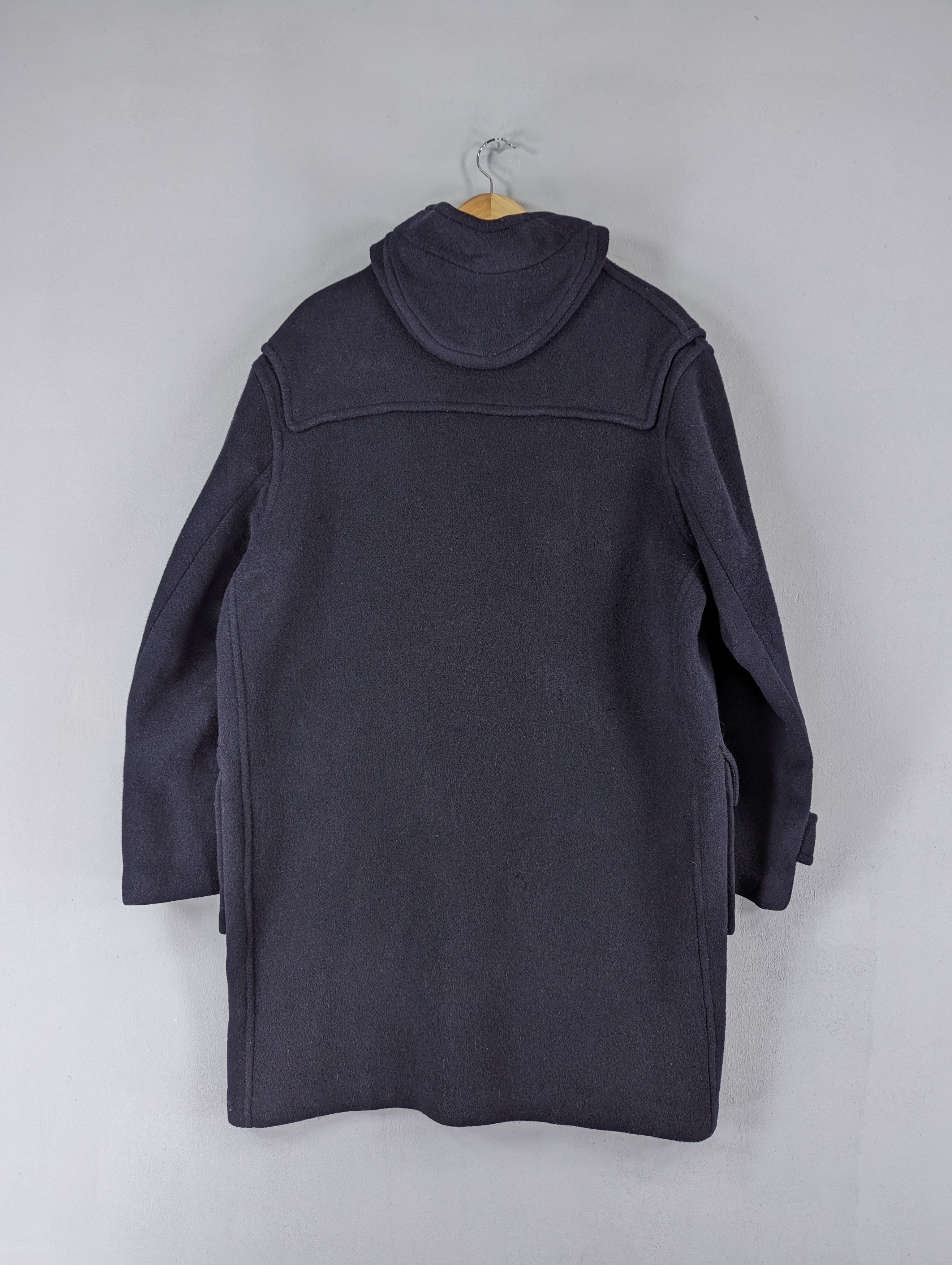 Burberry Vintage 90s Burberrys Nova Check Duffle Coat Made In England Size US L / EU 52-54 / 3 - 15 Thumbnail