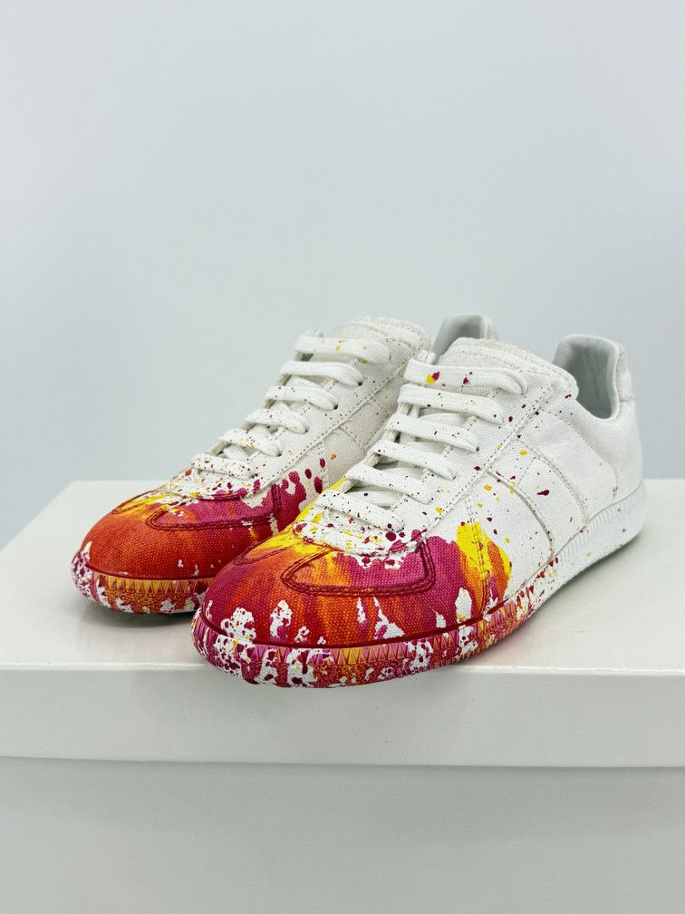 Maison Margiela GAT Low Paint Splatter Size US 5 / IT 35 - 3 Thumbnail