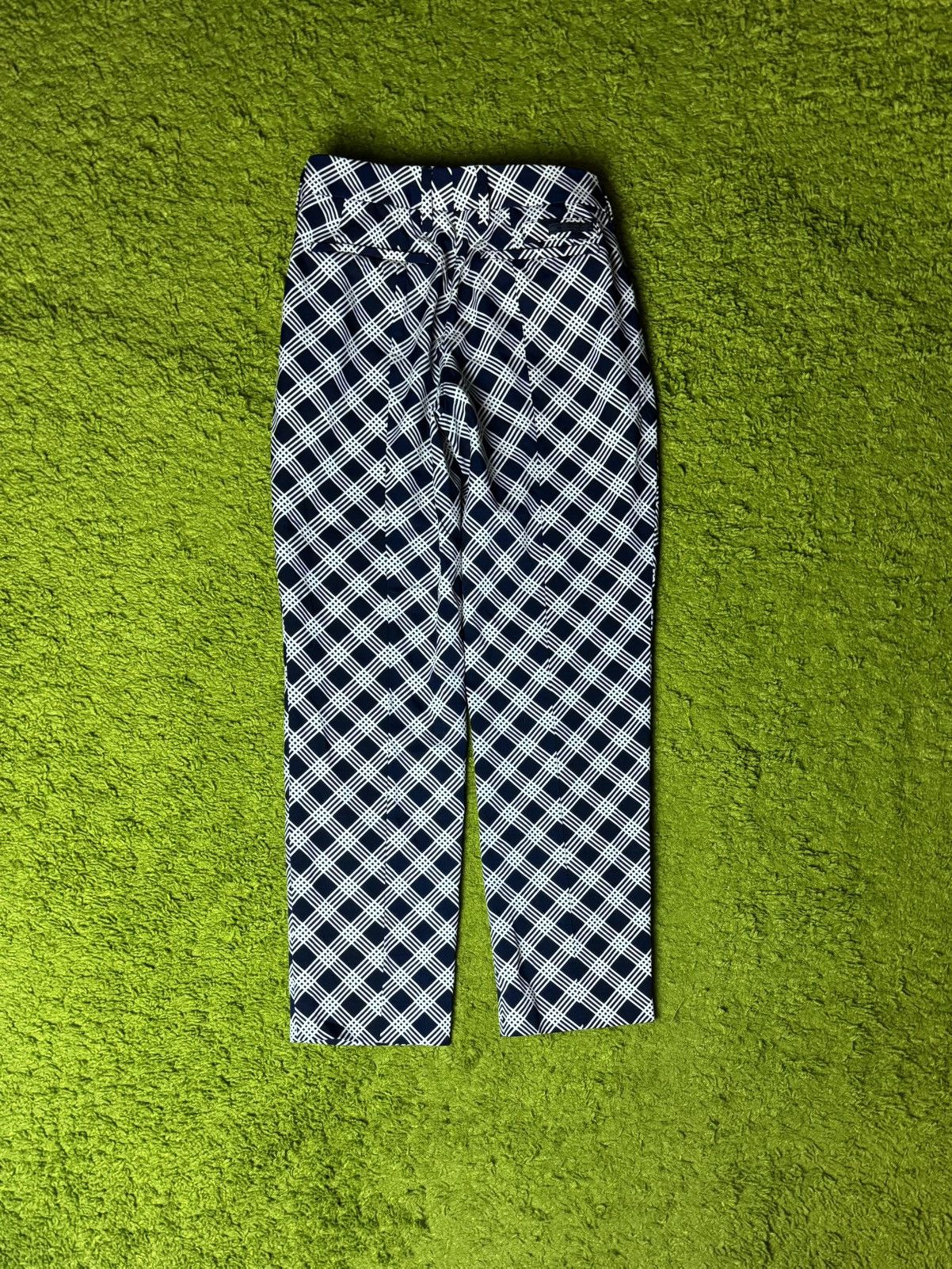 Prada Prada checekred monogram wool blend pants Size 28" / US 6 / IT 42 - 12 Thumbnail
