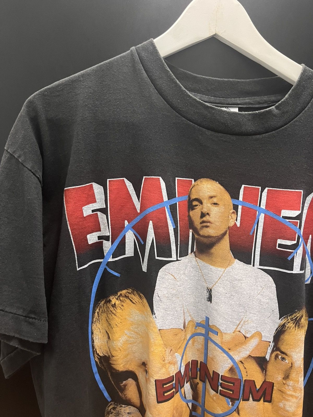 Eminem × Rap Tees Eminem Poster Graphic Shirt Size US XL / EU 56 / 4 - 2 Thumbnail