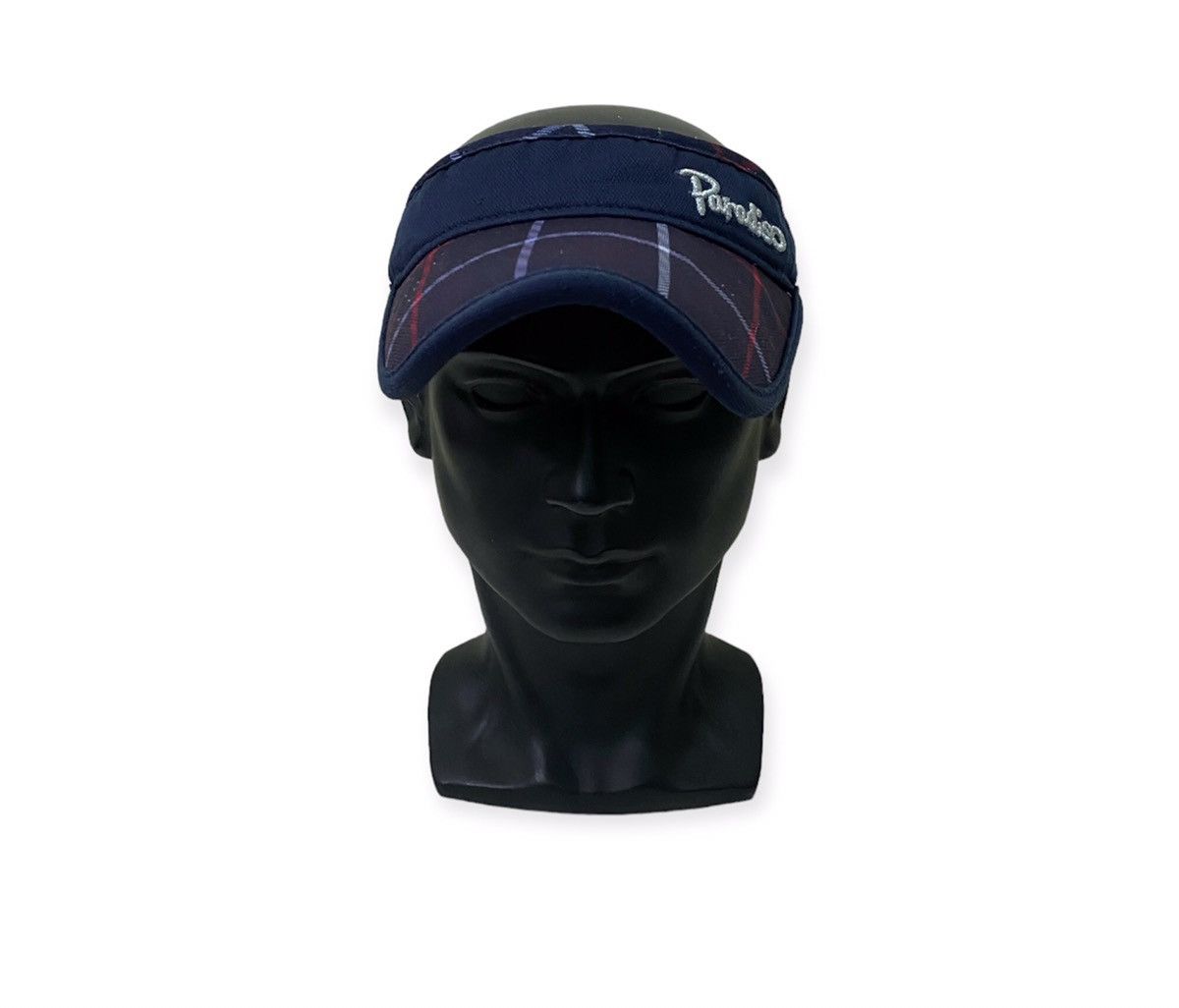 image of Paradiso Plaid Tartan Cap Hat in Blue, Men's