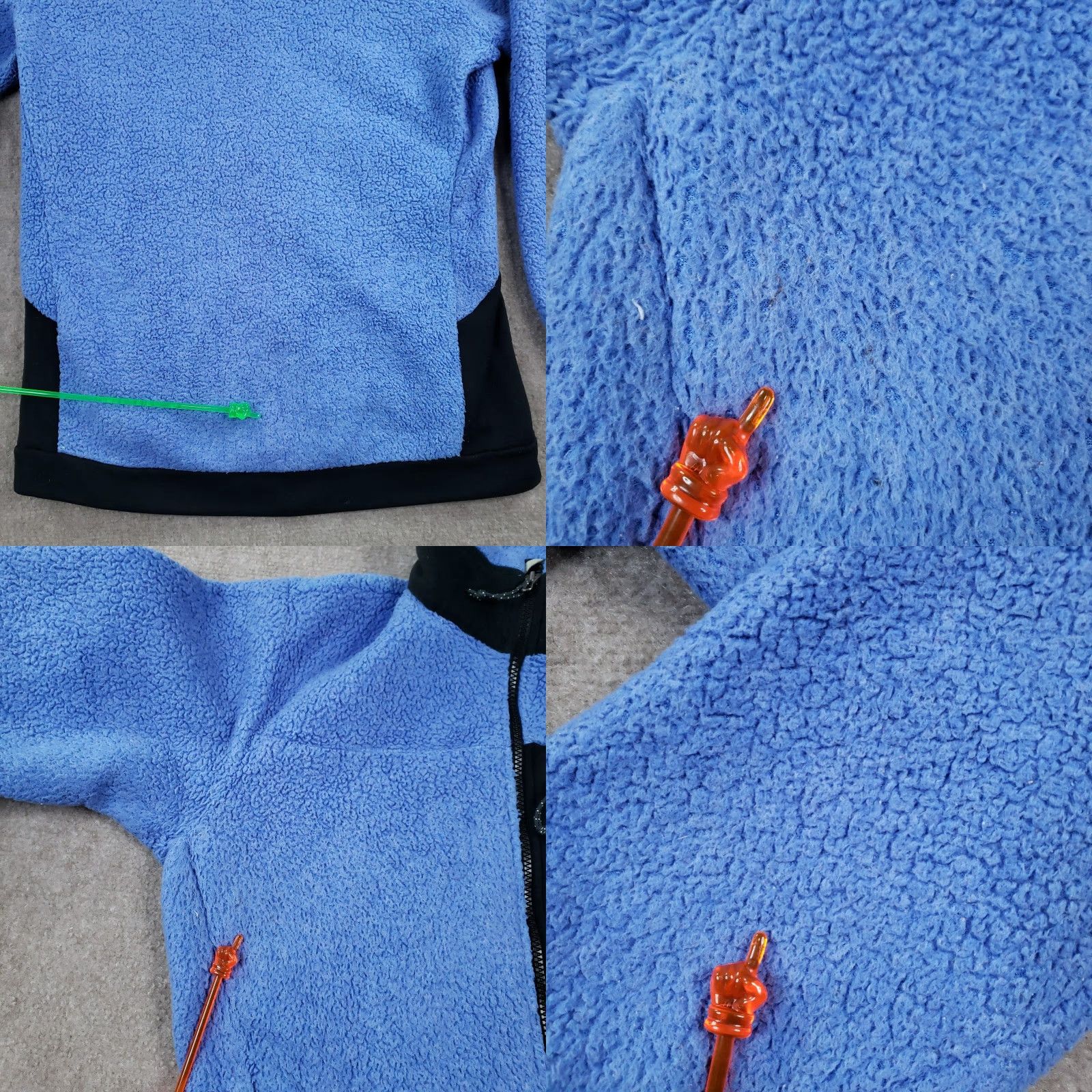Mountain Hardwear Mountain Hardwear Jacket Womens Large Blue Sherpa Fleece Full Zip Pockets Warm Size L / US 10 / IT 46 - 9 Thumbnail