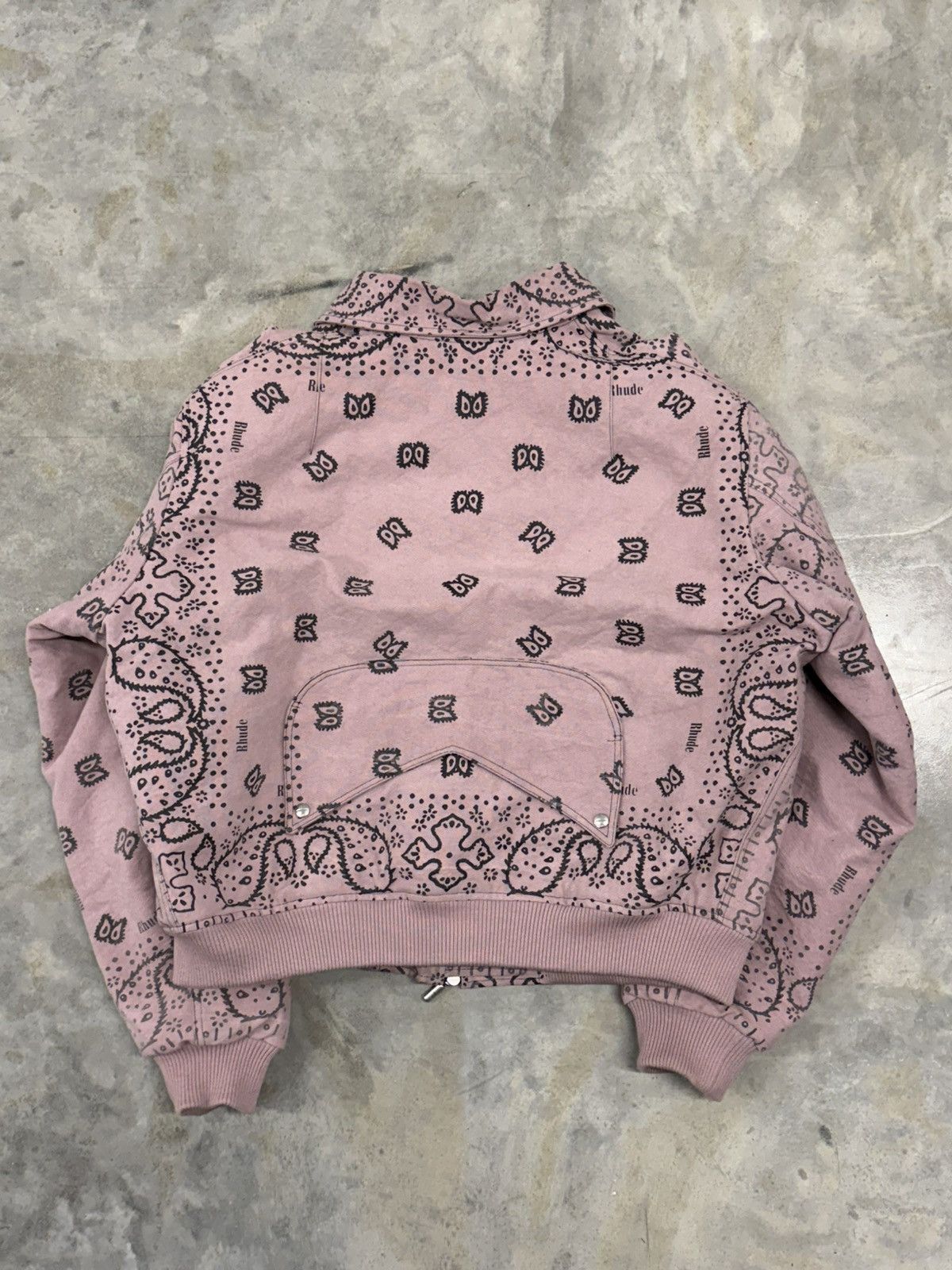 Rhude Rhude Paisley Bandana Bomber Jacket Size US XL / EU 56 / 4 - 4 Thumbnail