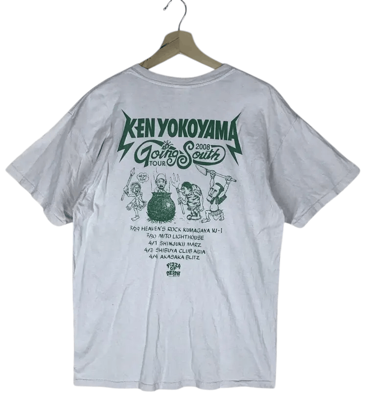 Band Tees Tour 2008 Ken Yokoyama X Pizza of Death Tshirts Size US M / EU 48-50 / 2 - 2 Thumbnail