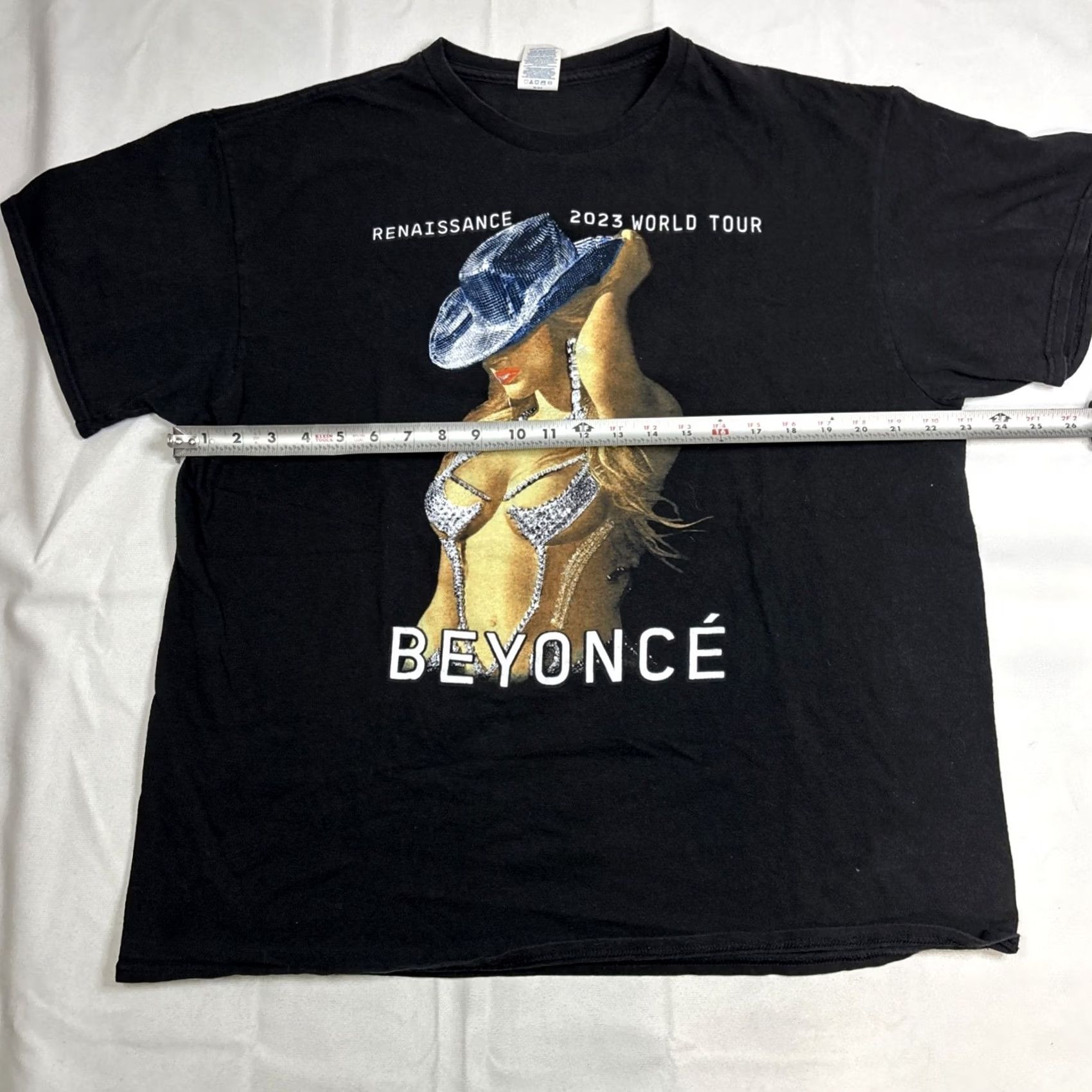 Vintage Beyonce Renaissance Tour T-Shirt Cowgirl Tee Merch Concert Album 2023 Men Sz XL Size US XL / EU 56 / 4 - 3 Thumbnail