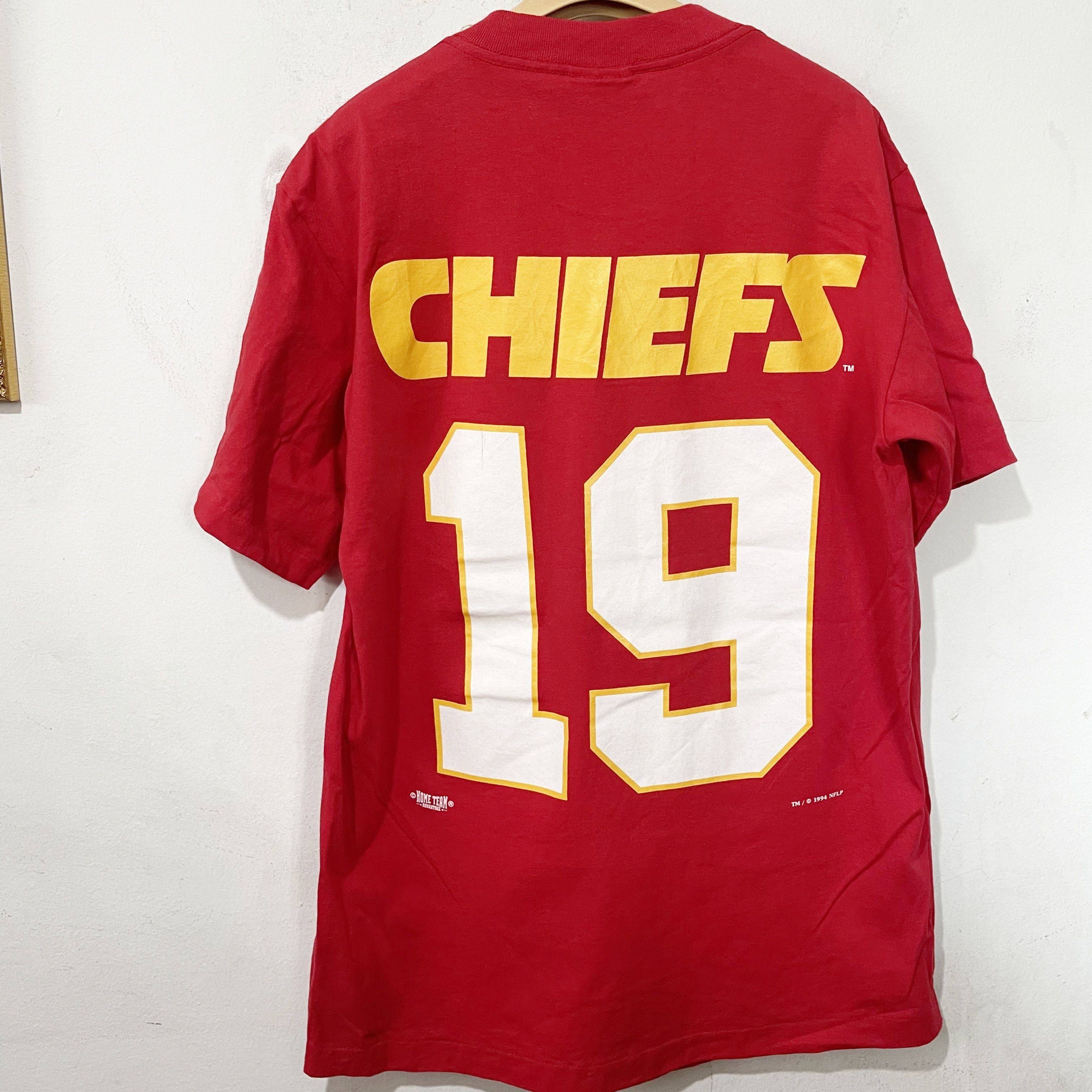 NFL Vintage 1994 Kansas City Chiefs T-Shirt Size US L / EU 52-54 / 3 - 3 Thumbnail